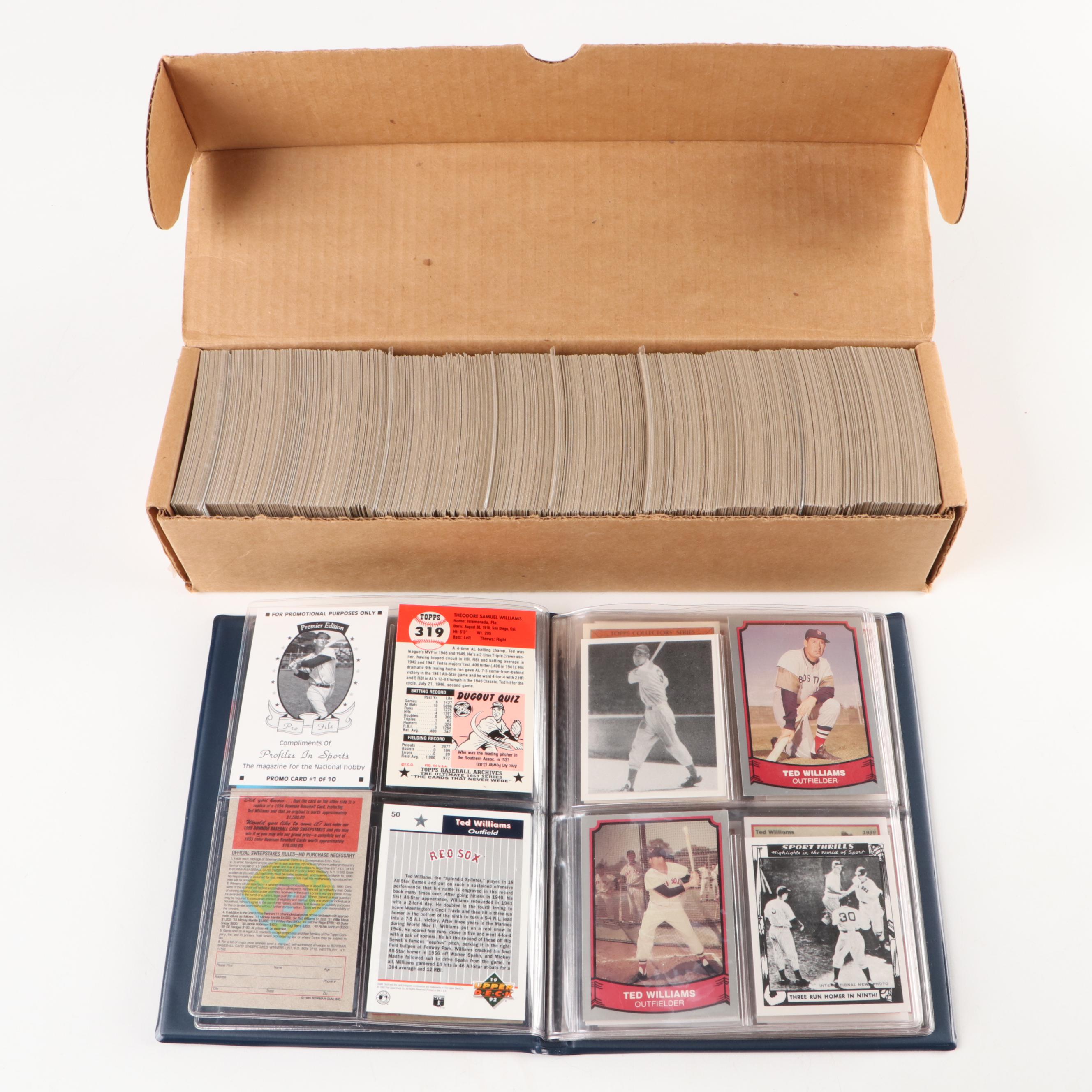 1949 Bowman Reprints with More Baseball Cards, and Pete Rose Signed Giclée