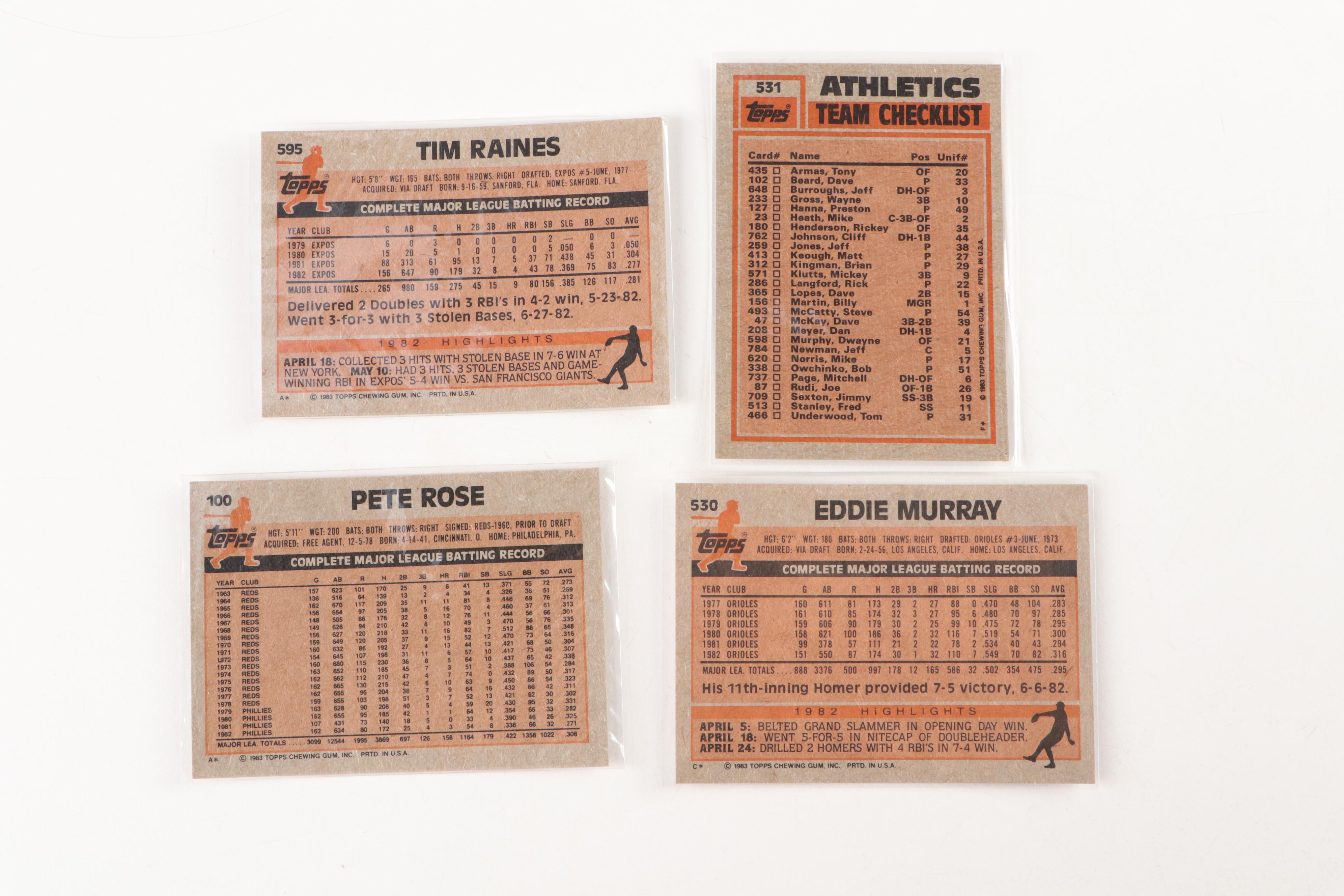 1949 Bowman Reprints with More Baseball Cards, and Pete Rose Signed Giclée