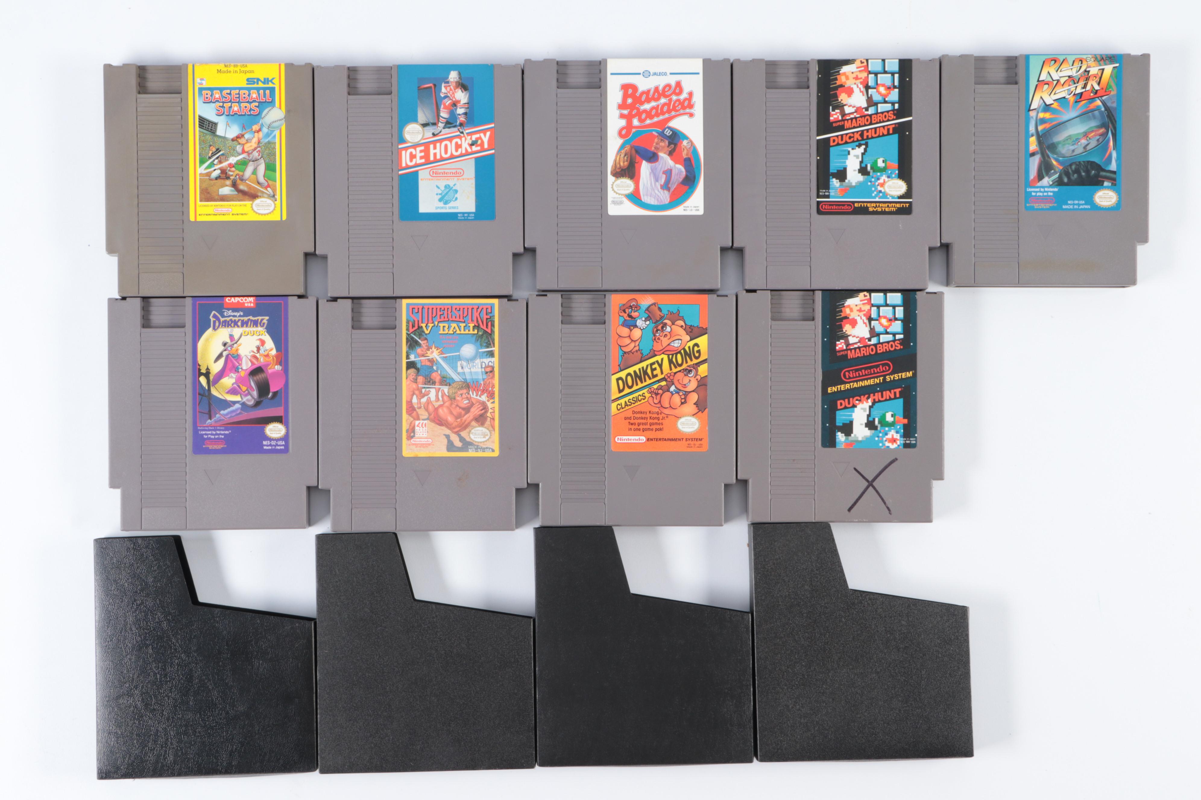 Nintendo 64 and NES Game Consoles with Games, Controllers, and More