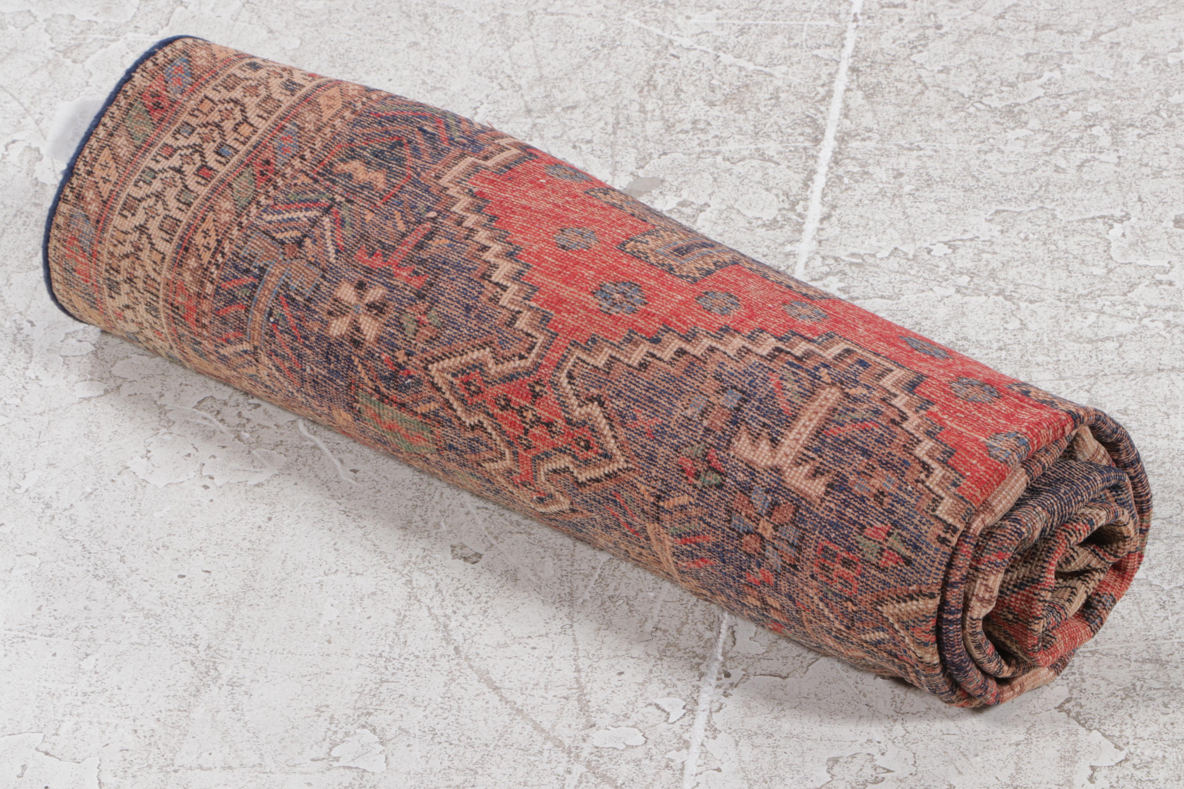 5'2 x 6'7 Hand-Knotted Persian Afshar Area Rug