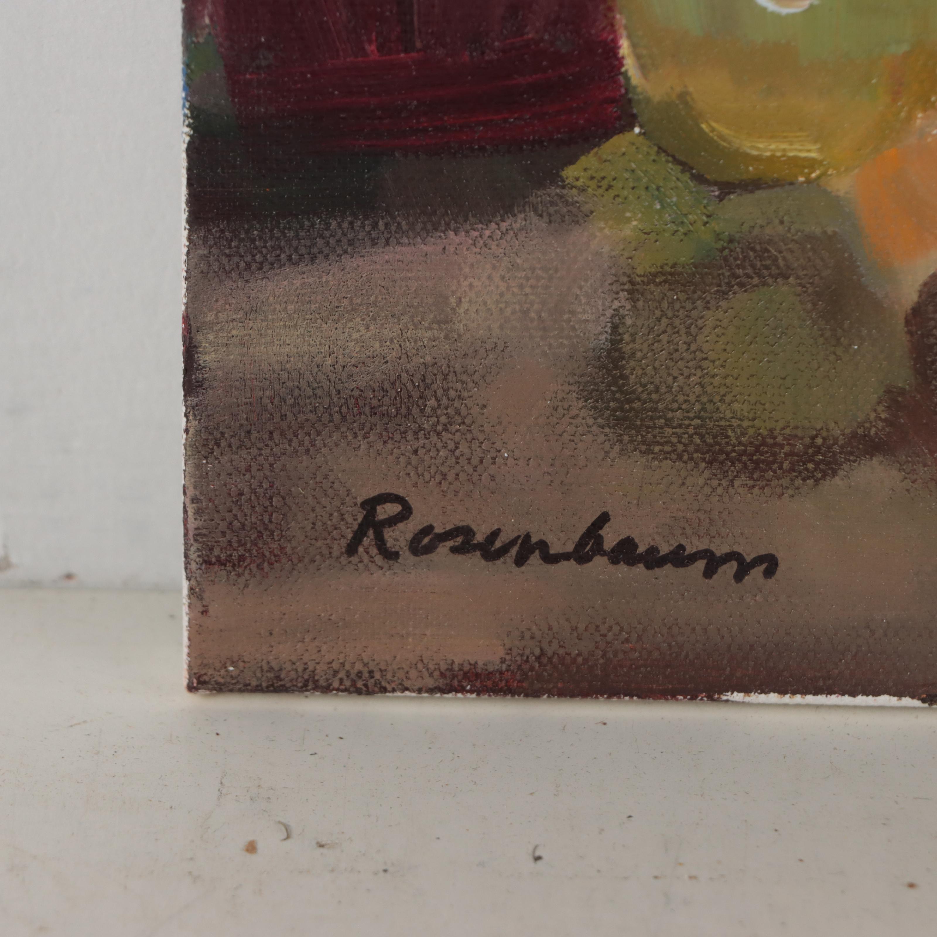 Sally Rosenbaum Figural Oil Painting, 21st Century