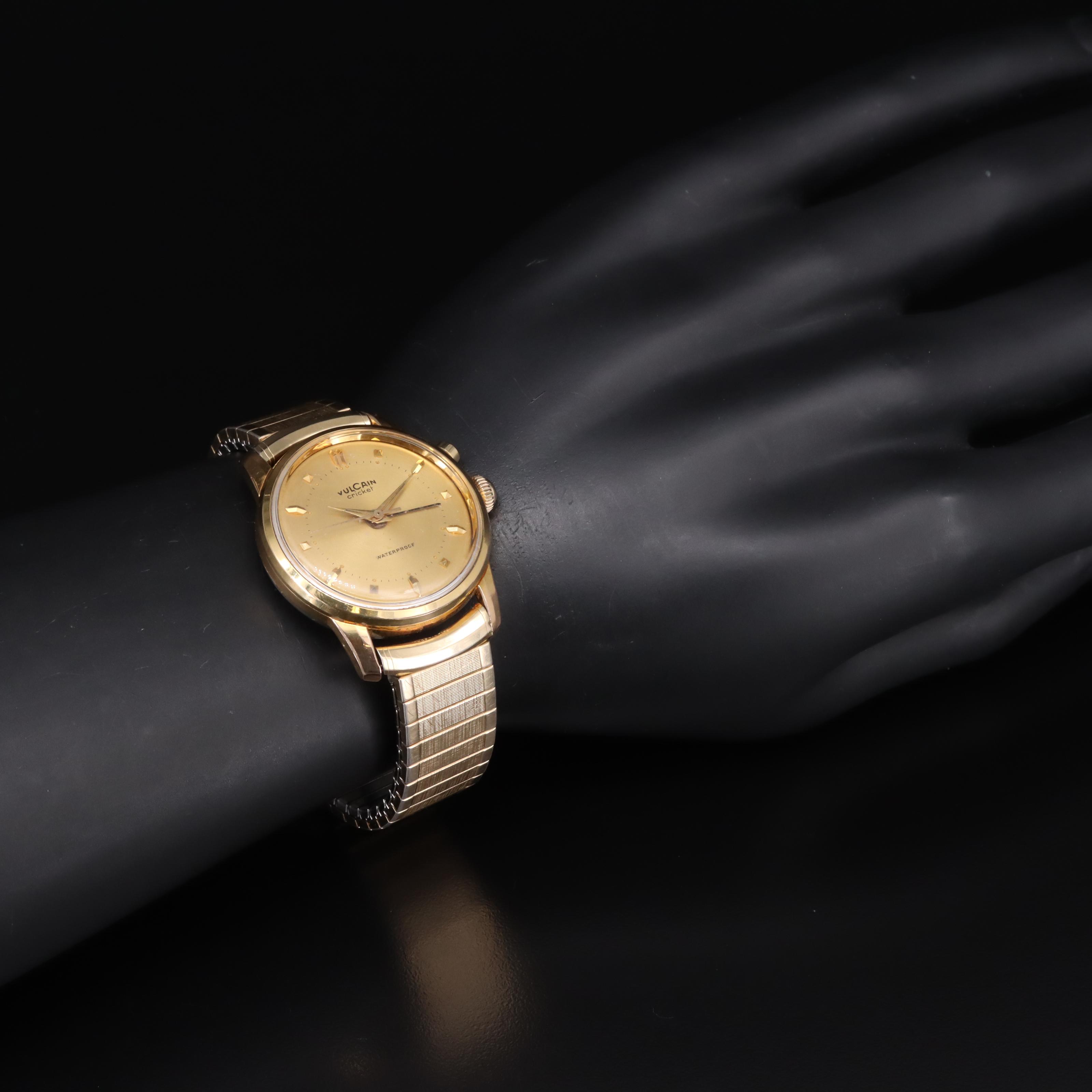 Vintage Vulcain Cricket Watch