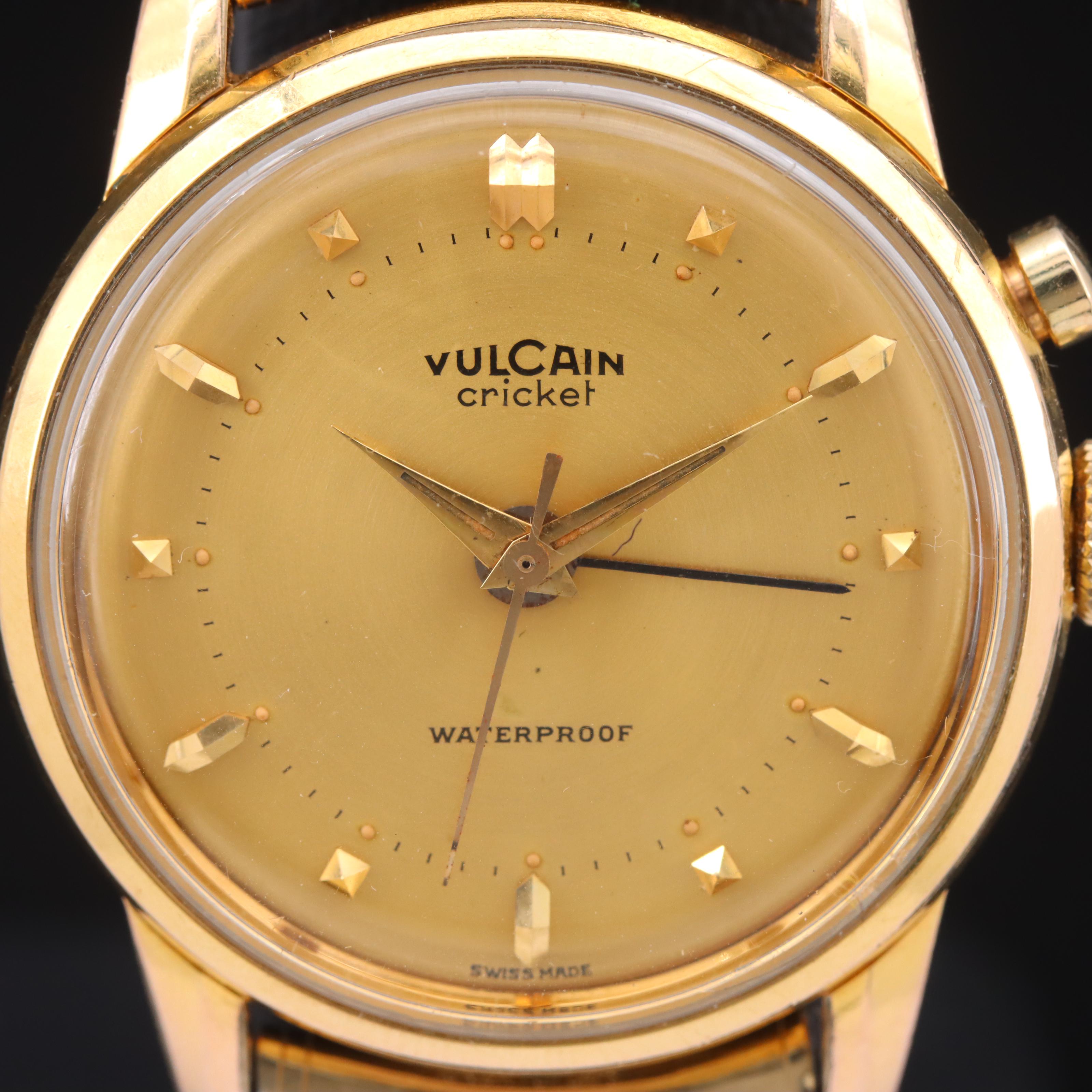 Vintage Vulcain Cricket Watch