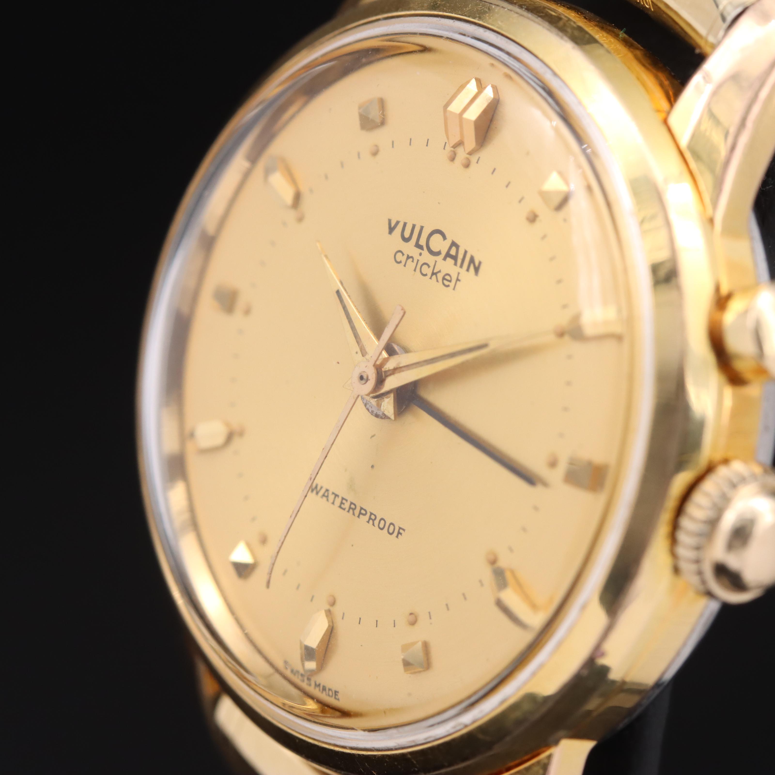 Vintage Vulcain Cricket Watch