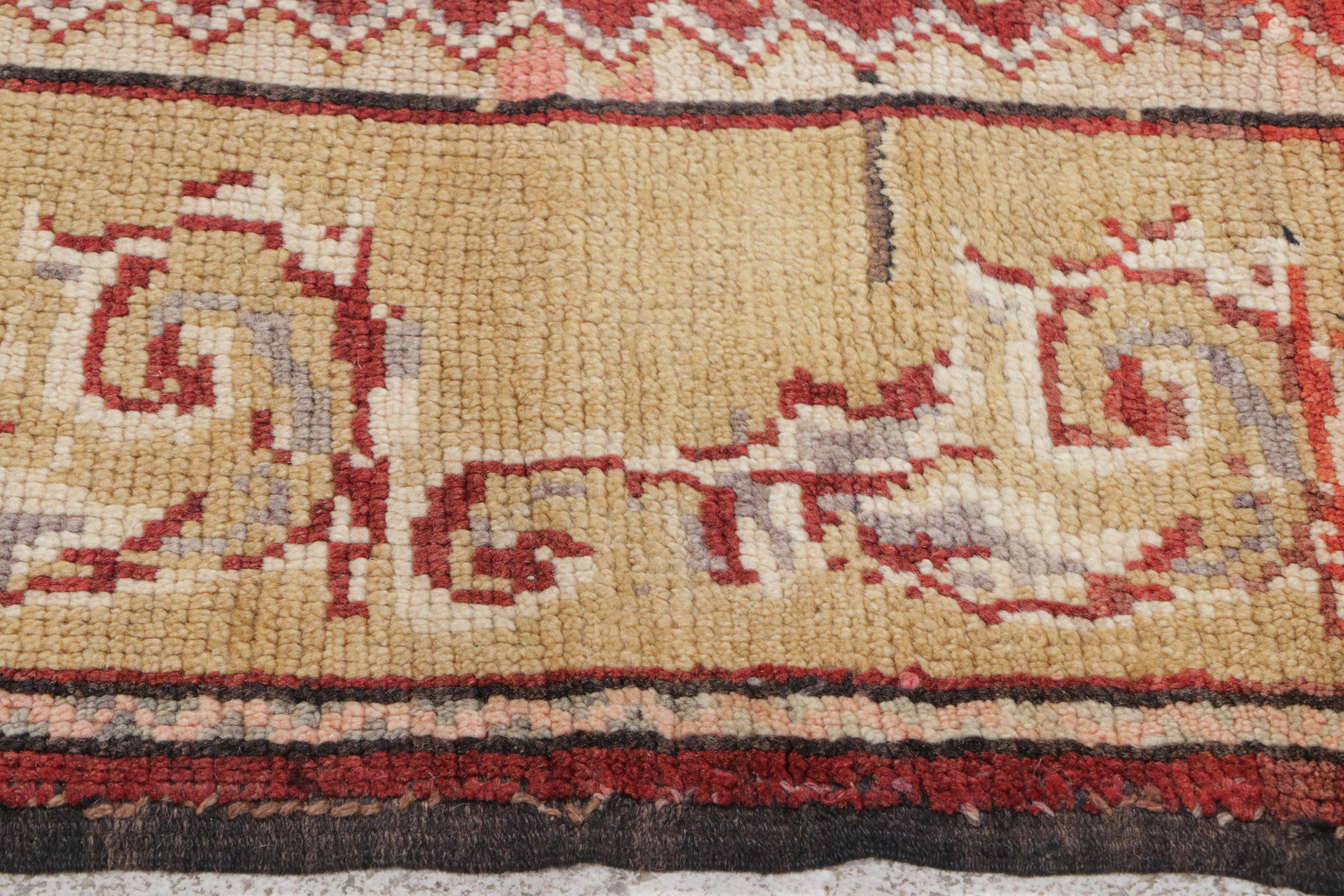 5' x 7'1 Hand-Knotted Turkish Karabağ Area Rug