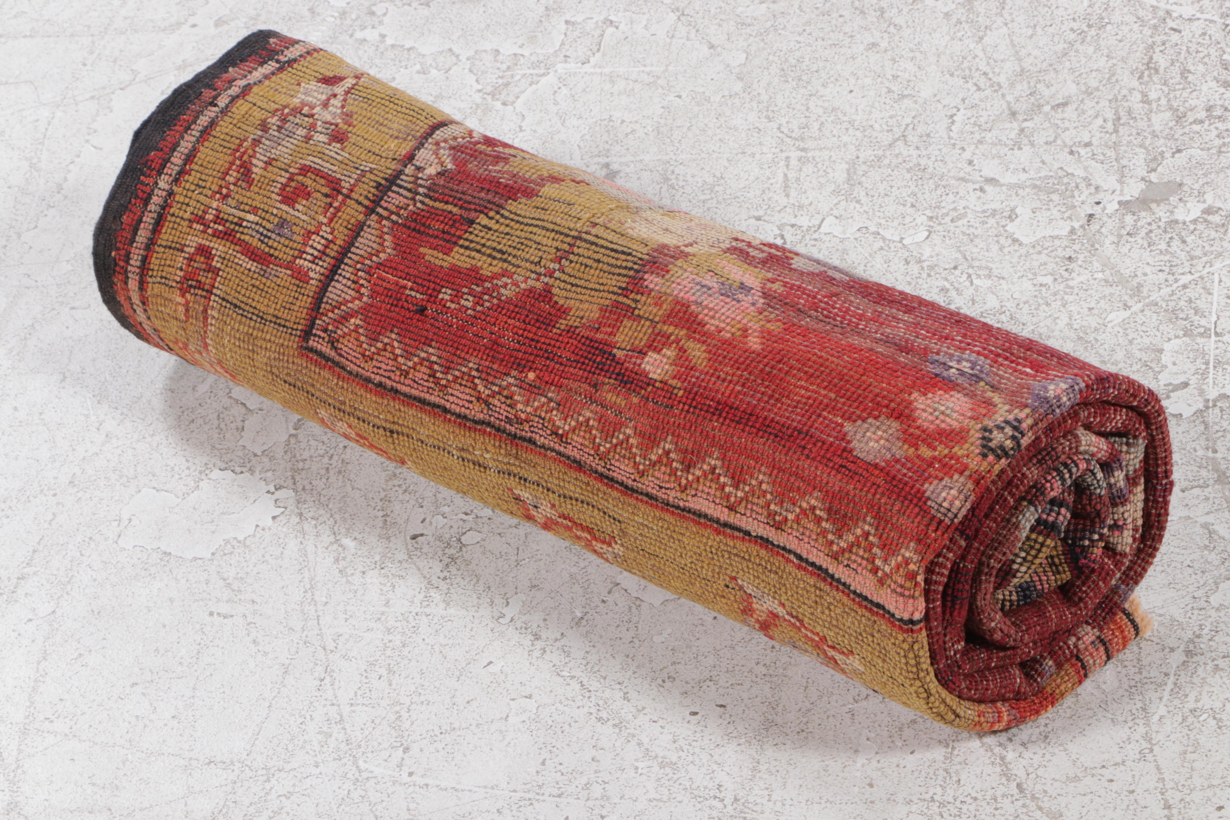 5' x 7'1 Hand-Knotted Turkish Karabağ Area Rug