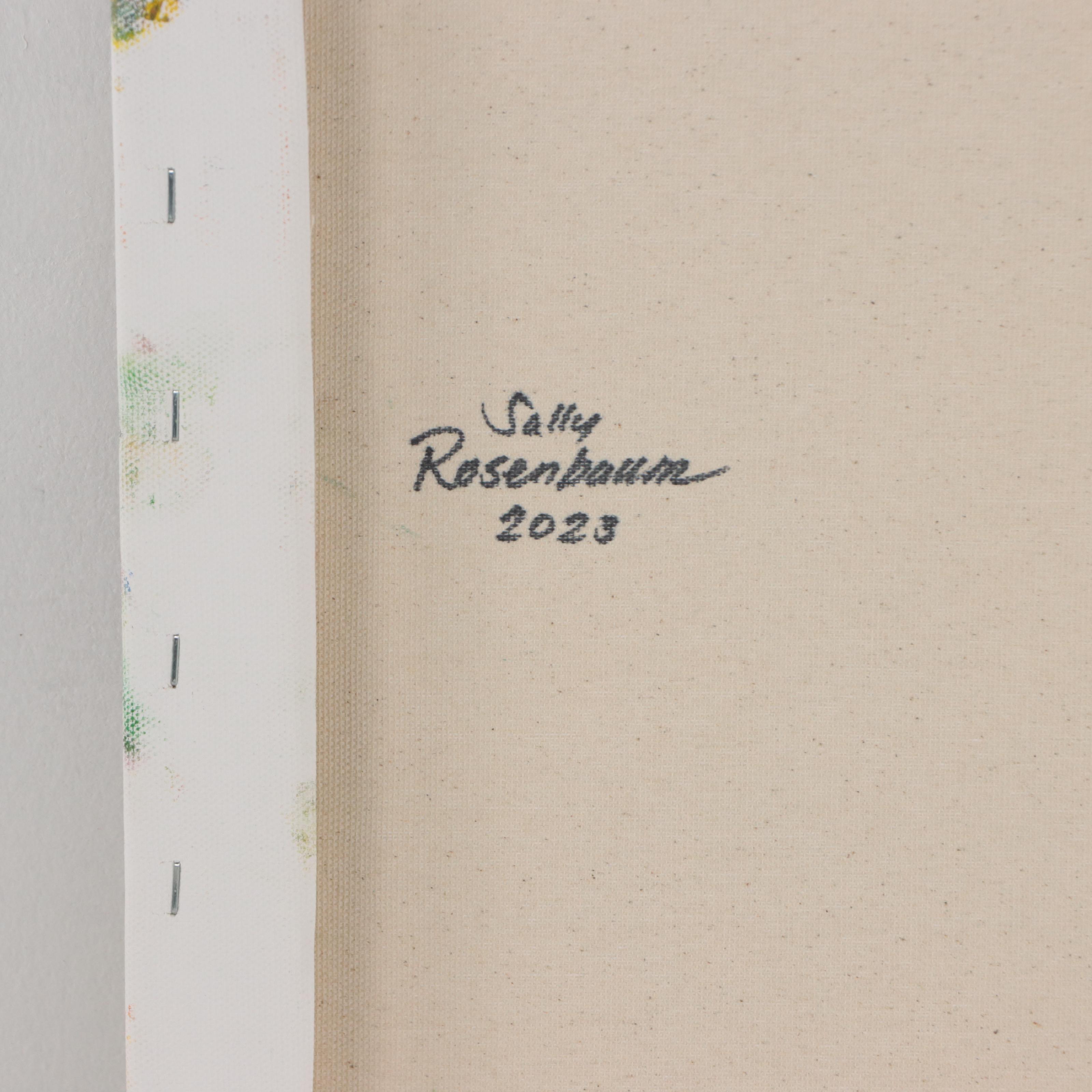 Sally Rosenbaum Abstract Oil Painting, 2023