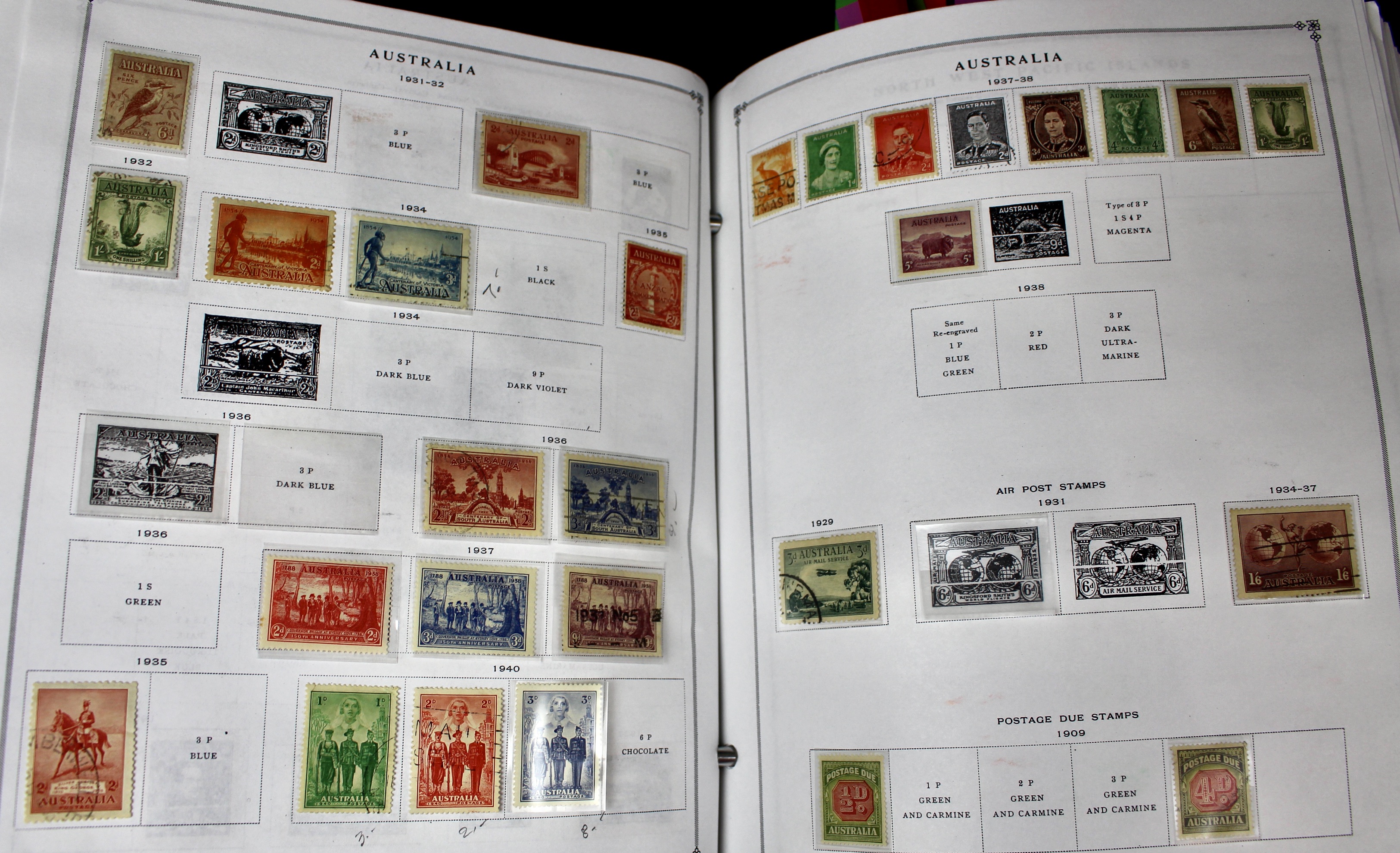 Scott's International Postage Stamp Album 1840-1949, Abyssinia through France