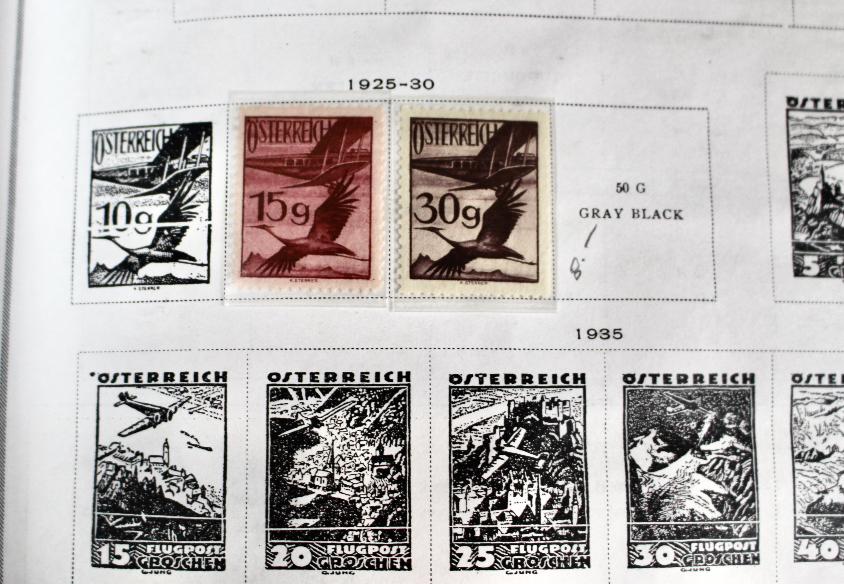 Scott's International Postage Stamp Album 1840-1949, Abyssinia through France