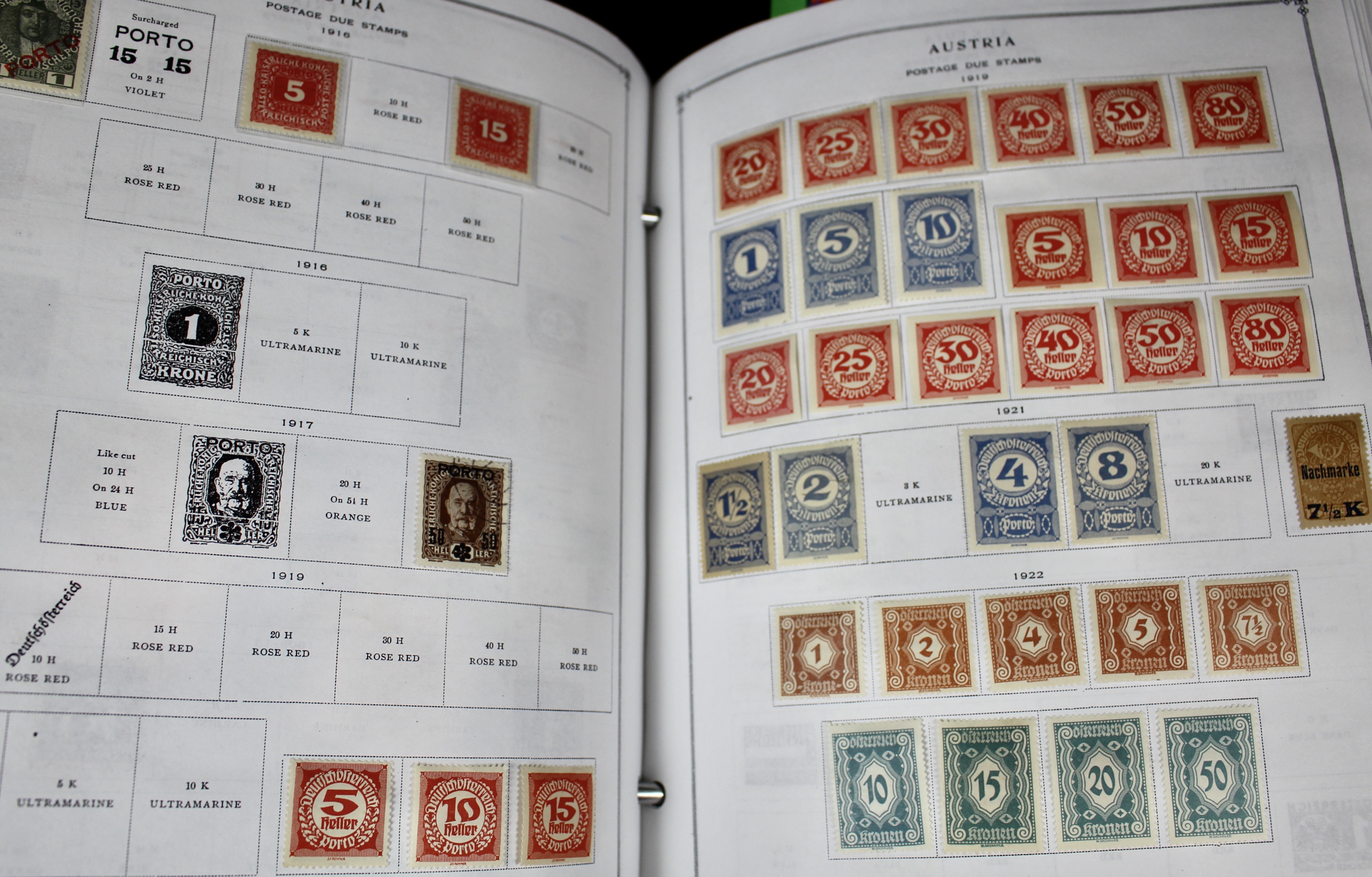 Scott's International Postage Stamp Album 1840-1949, Abyssinia through France