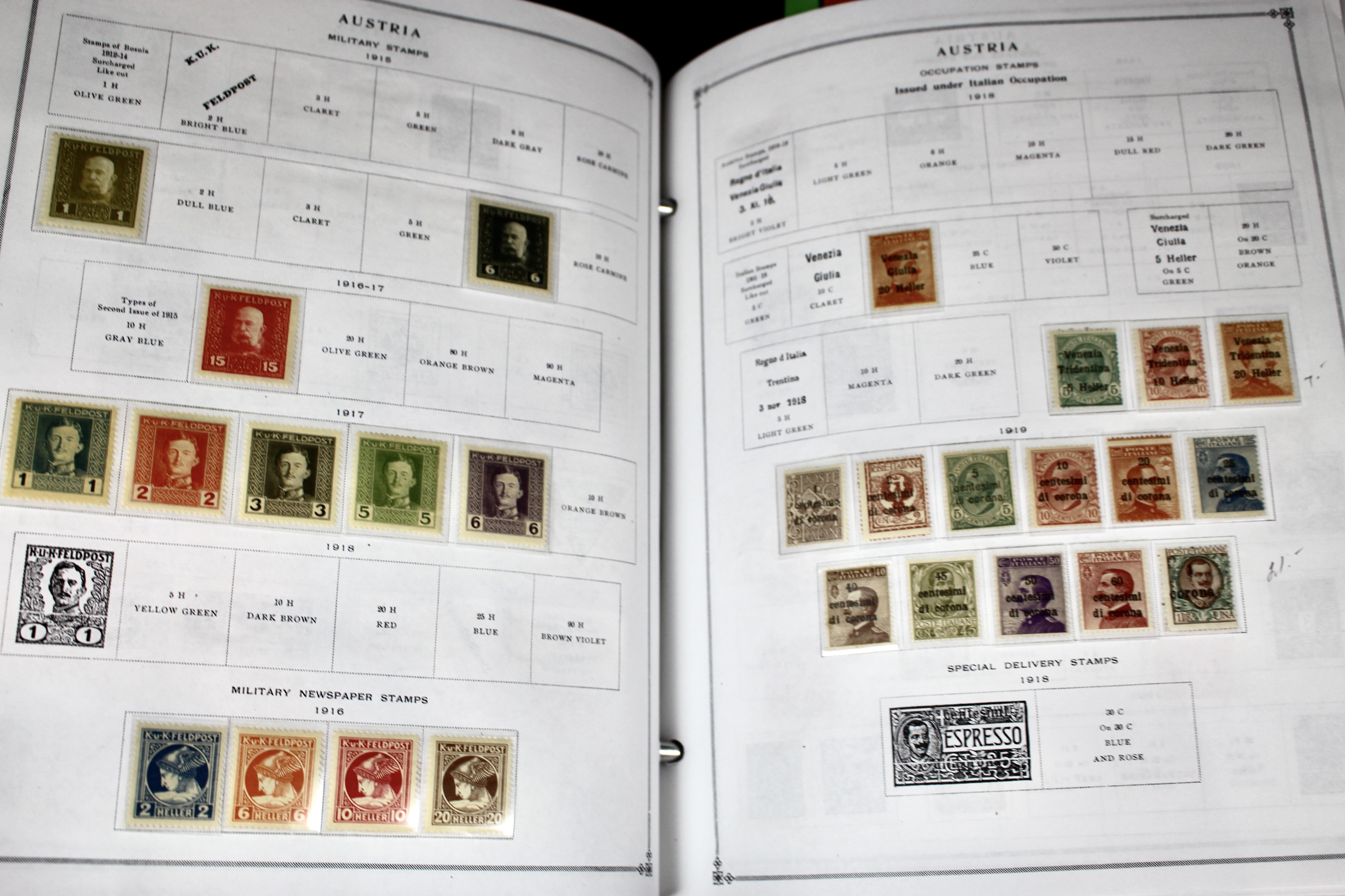 Scott's International Postage Stamp Album 1840-1949, Abyssinia through France