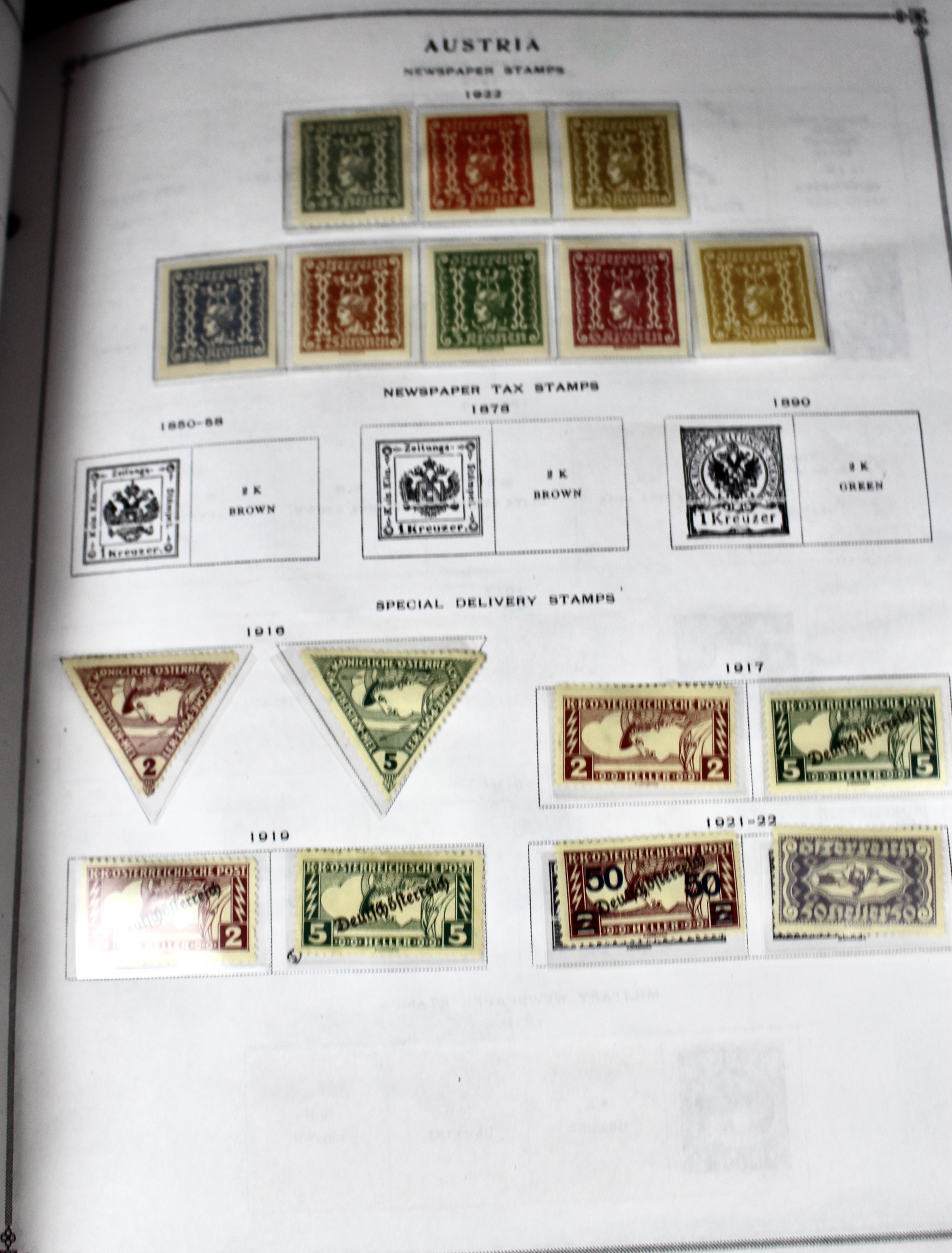 Scott's International Postage Stamp Album 1840-1949, Abyssinia through France