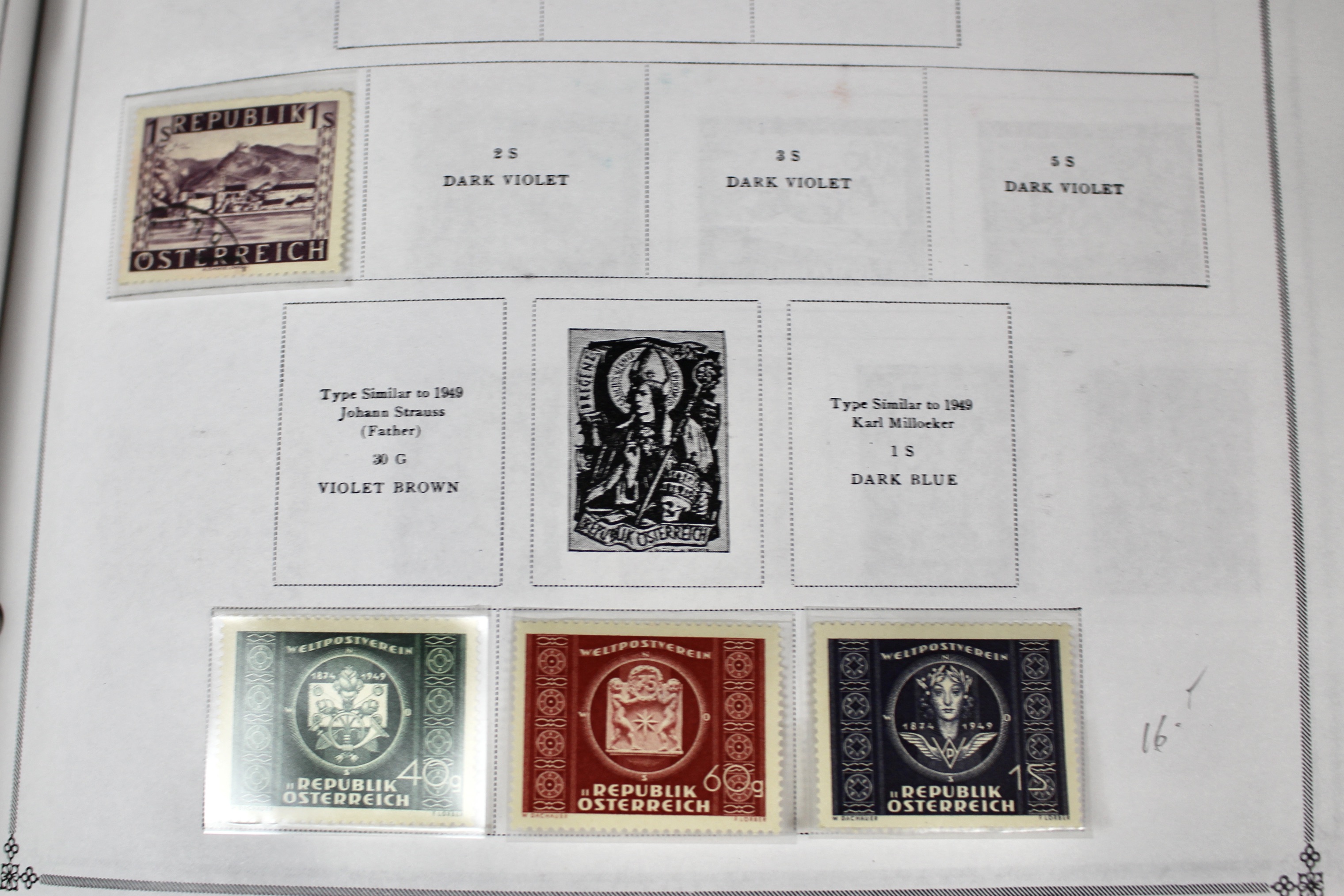 Scott's International Postage Stamp Album 1840-1949, Abyssinia through France