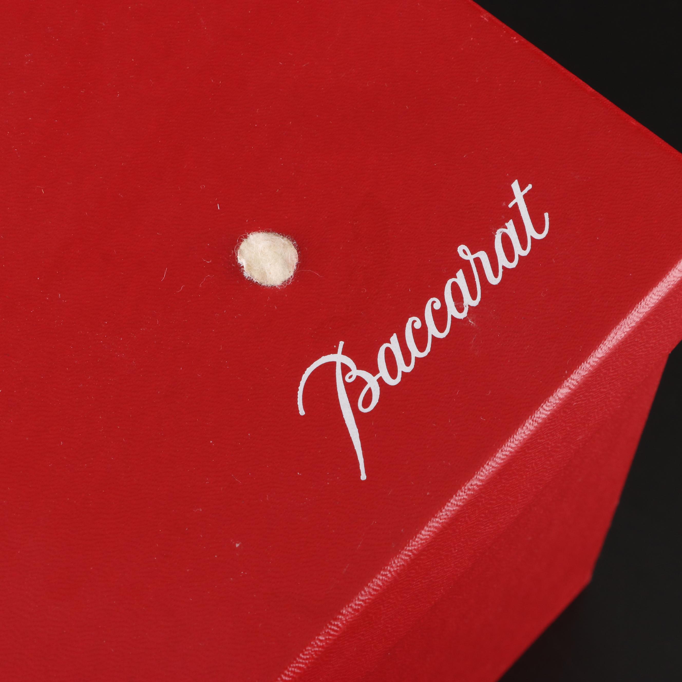 Baccarat Crystal "Serpentin" Vase