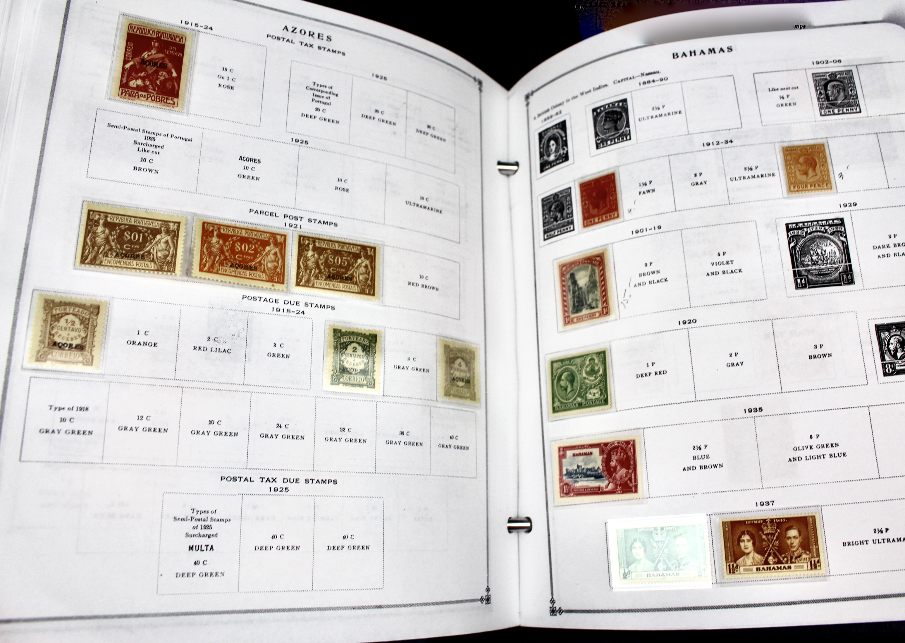 Scott's International Postage Stamp Album 1840-1949, Abyssinia through France