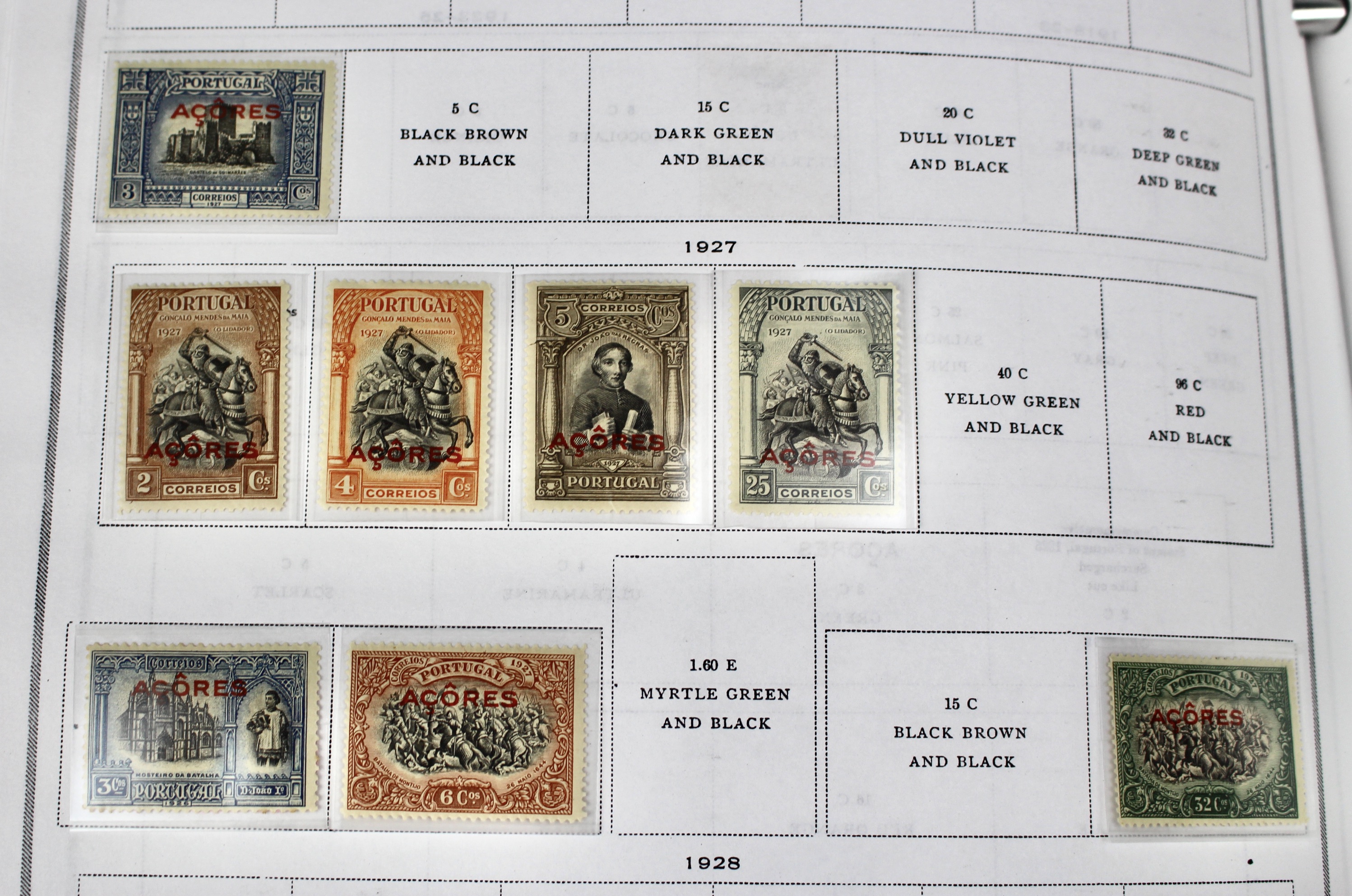 Scott's International Postage Stamp Album 1840-1949, Abyssinia through France