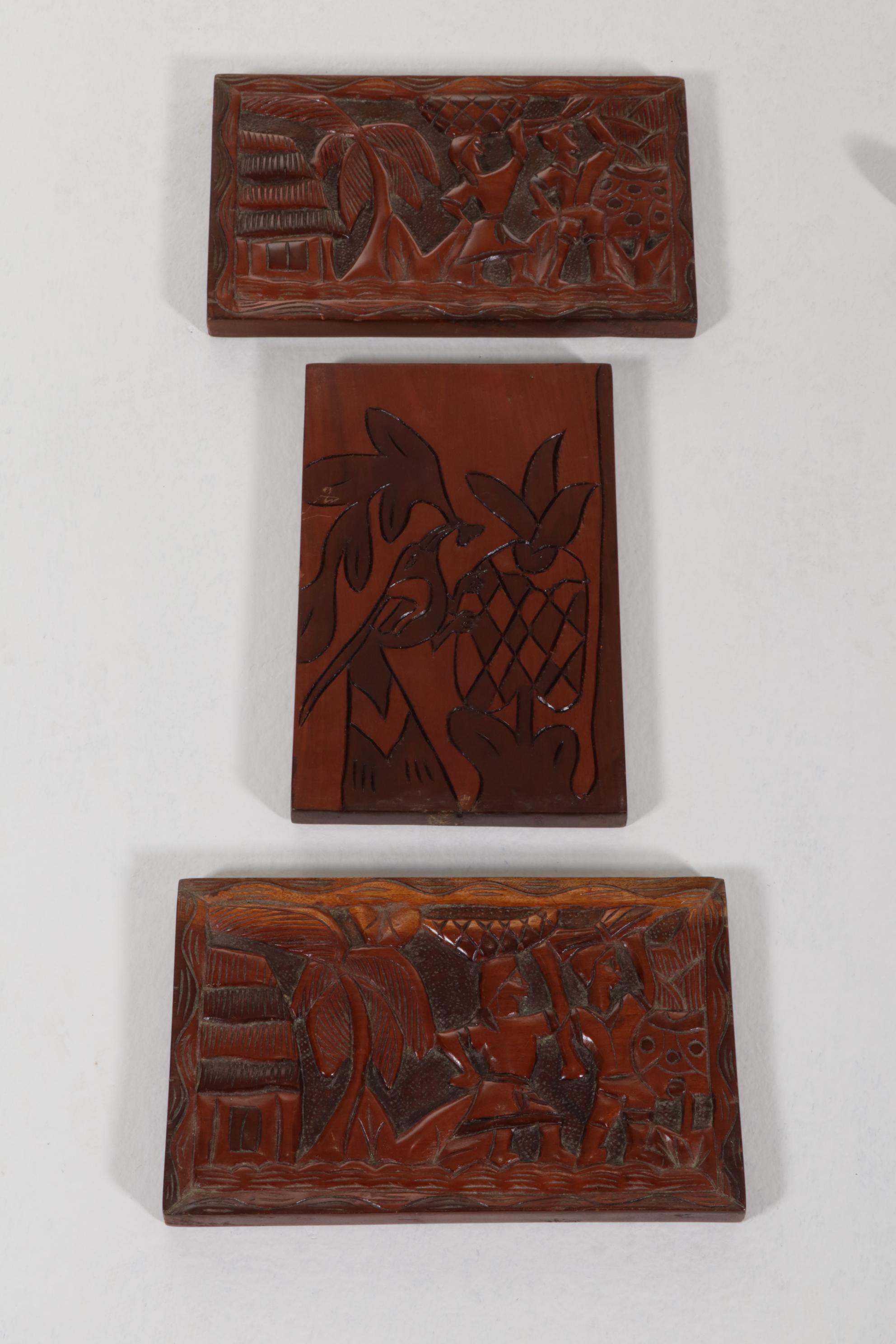 Brass Table Lamps With Carved Wooden Wall Plaques, Brass Bells and More