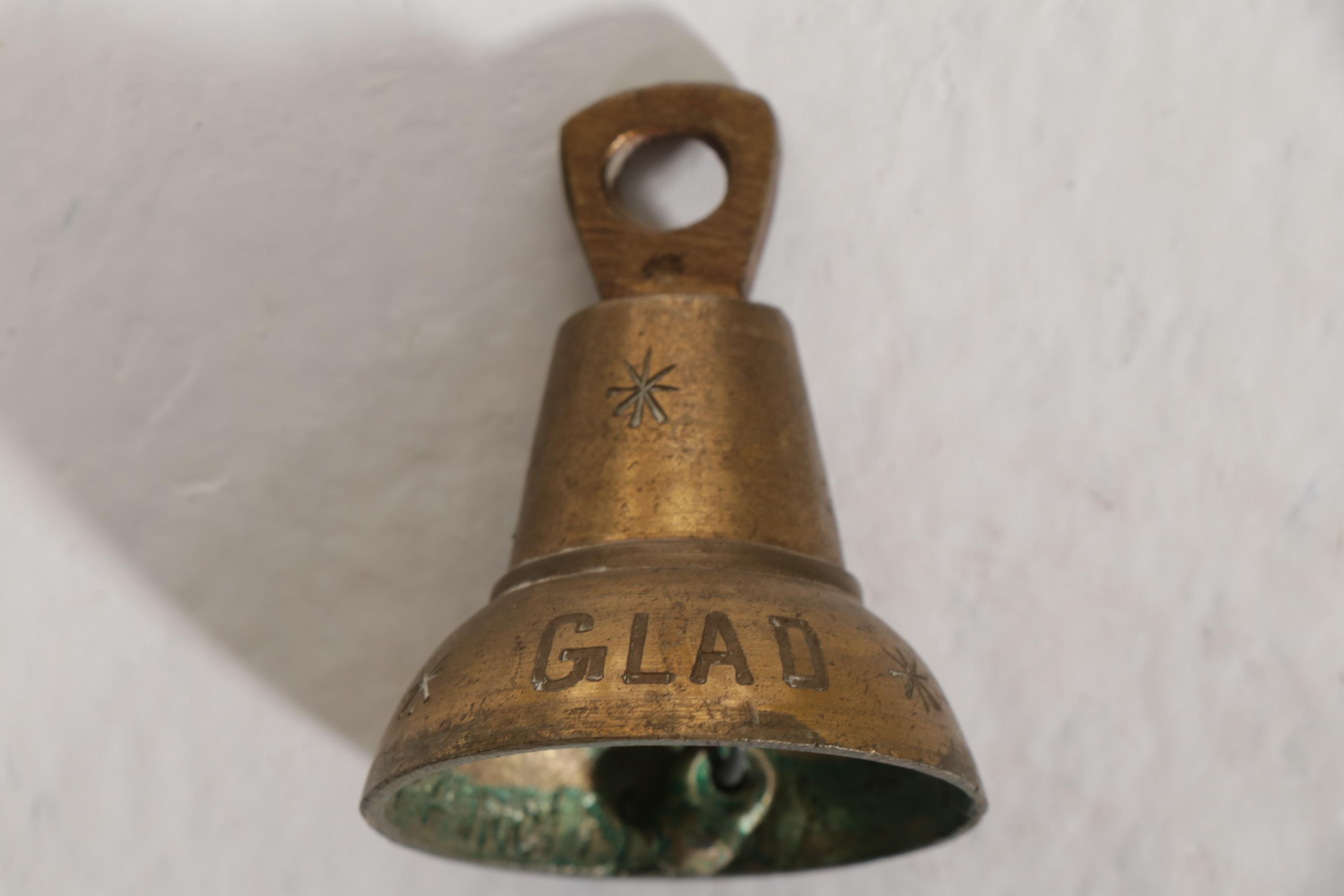 Brass Table Lamps With Carved Wooden Wall Plaques, Brass Bells and More