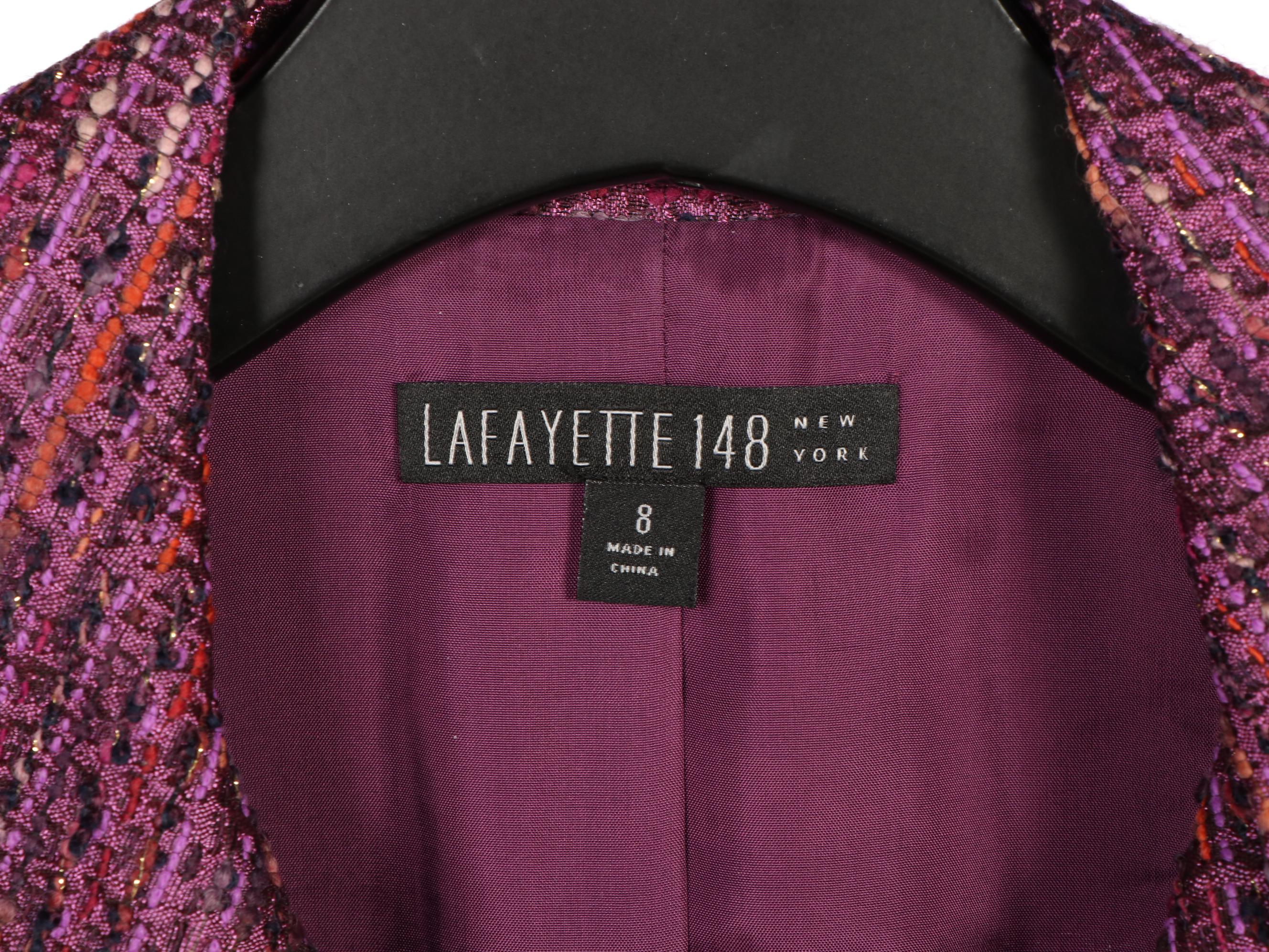 Escada Tweed Skirt Suit with St. John, Armani Collezioni, and More Separates