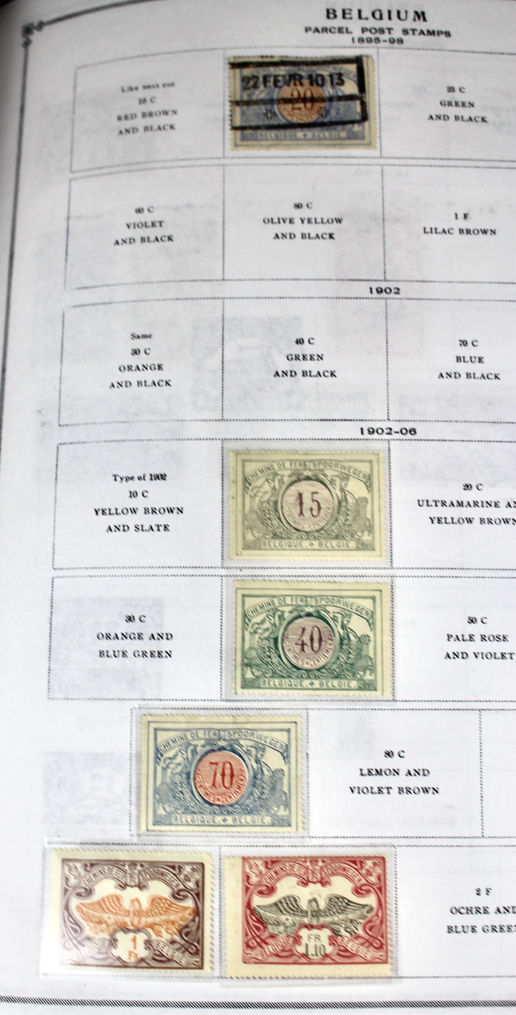 Scott's International Postage Stamp Album 1840-1949, Abyssinia through France