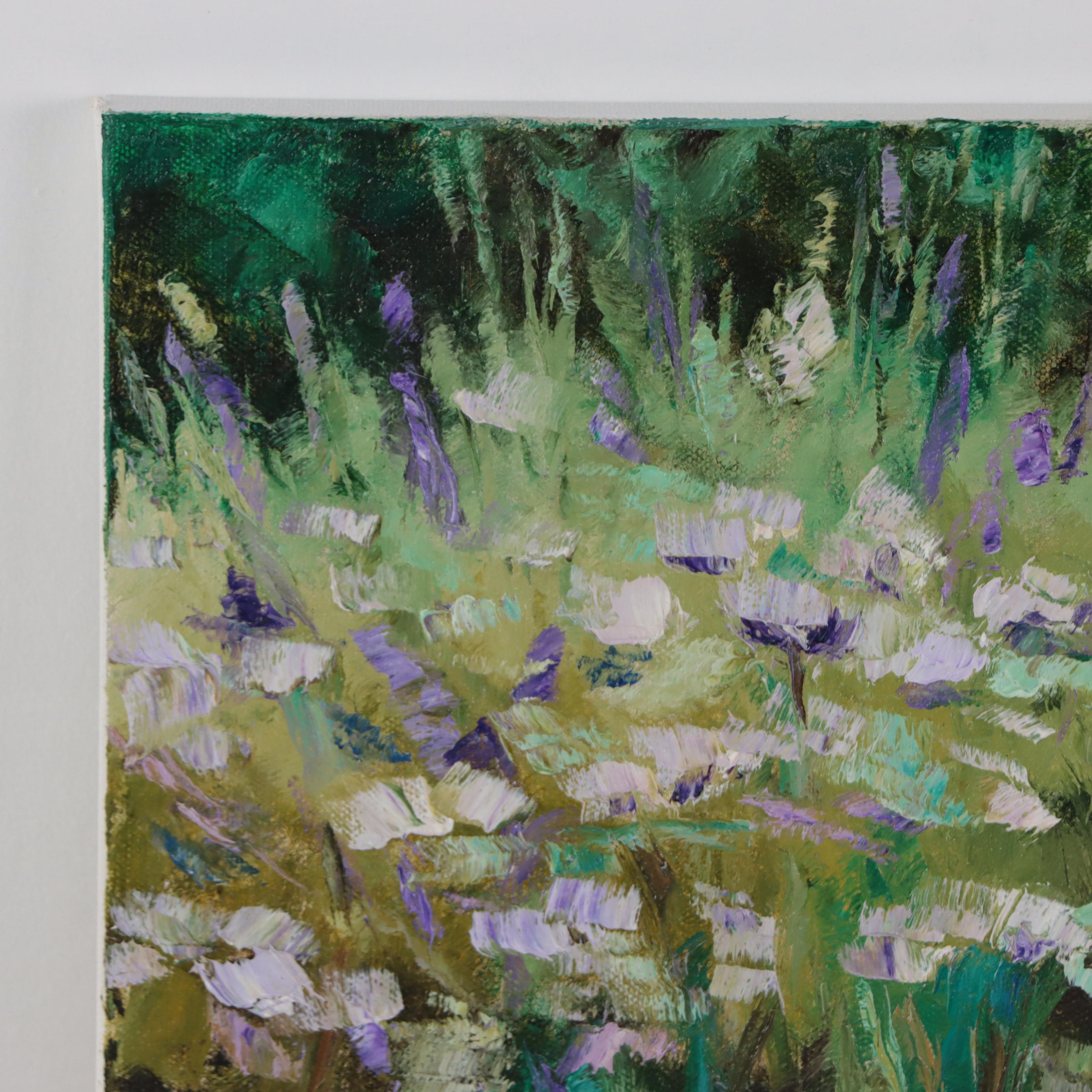 James Baldoumas Oil Painting "Side of the Road," 2023