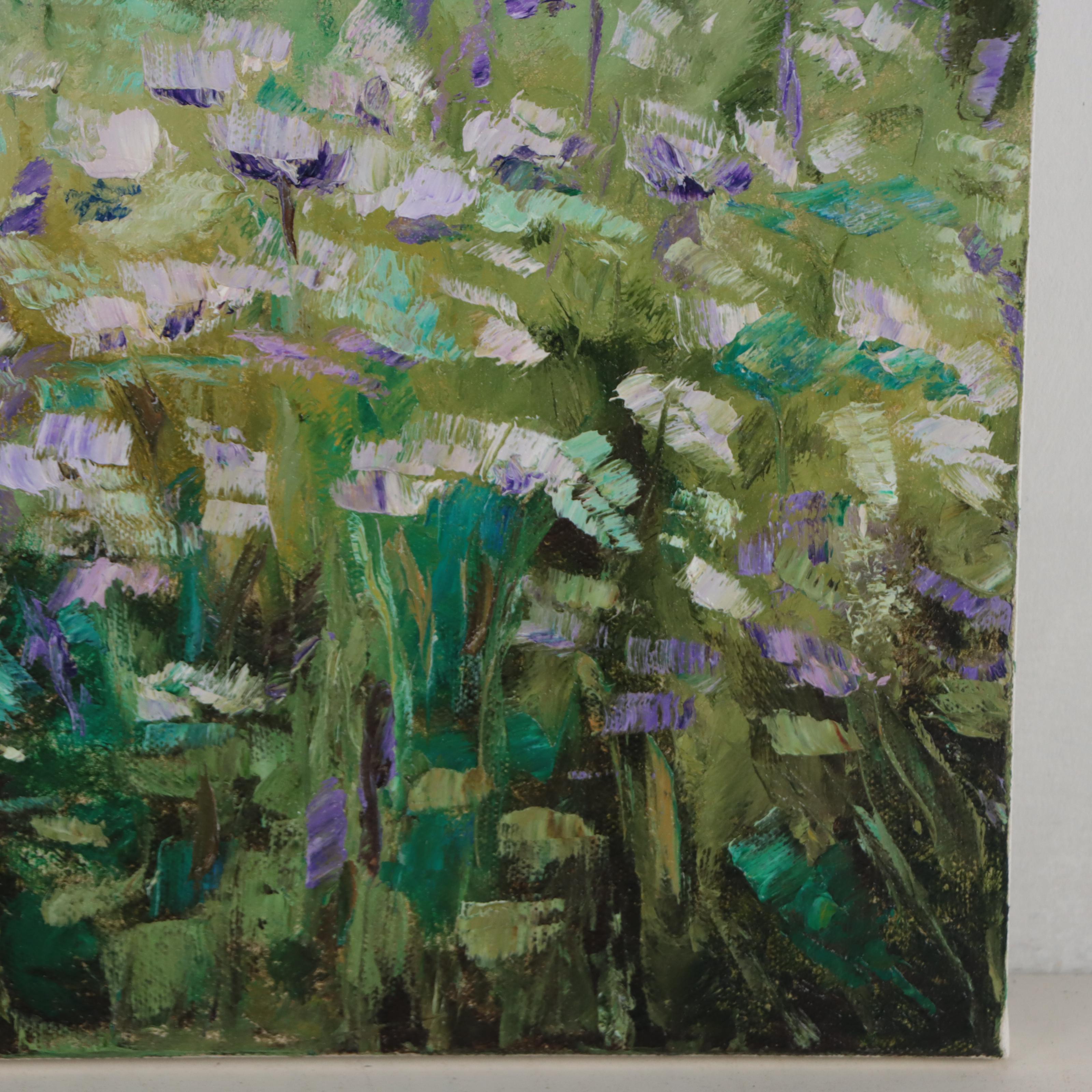 James Baldoumas Oil Painting "Side of the Road," 2023