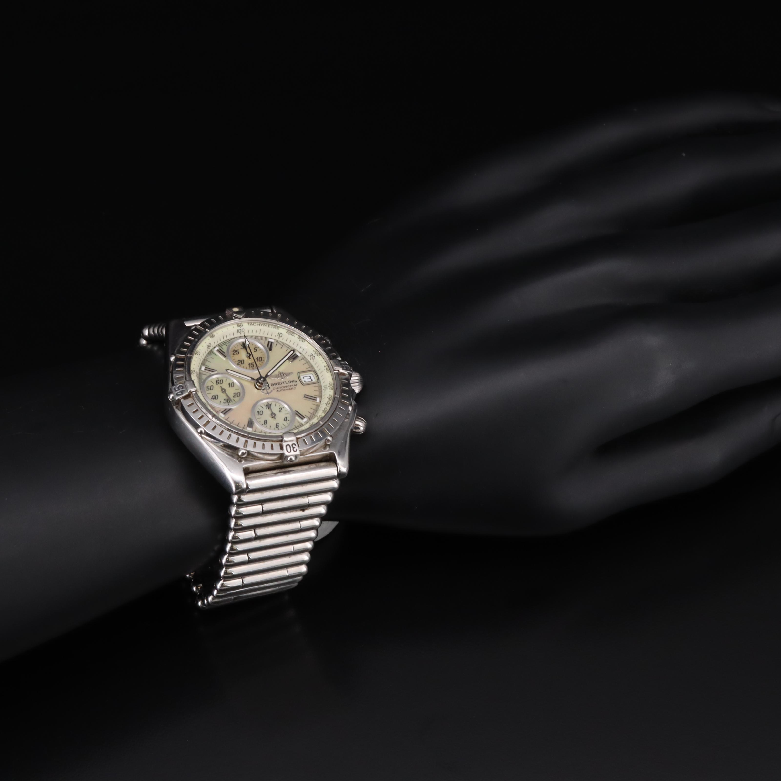 Breitling Chronomat Stainless Steel Chronometer Watch