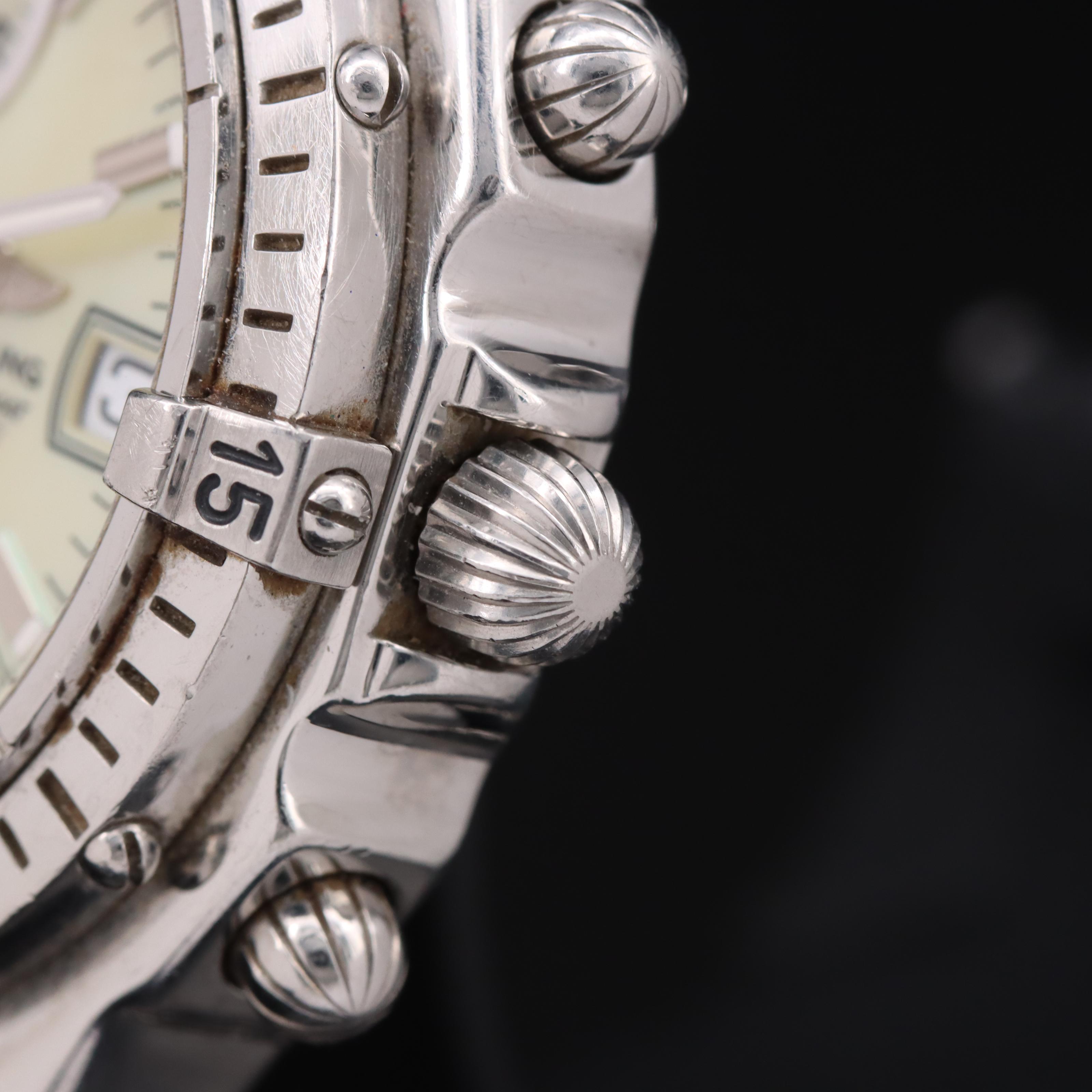 Breitling Chronomat Stainless Steel Chronometer Watch