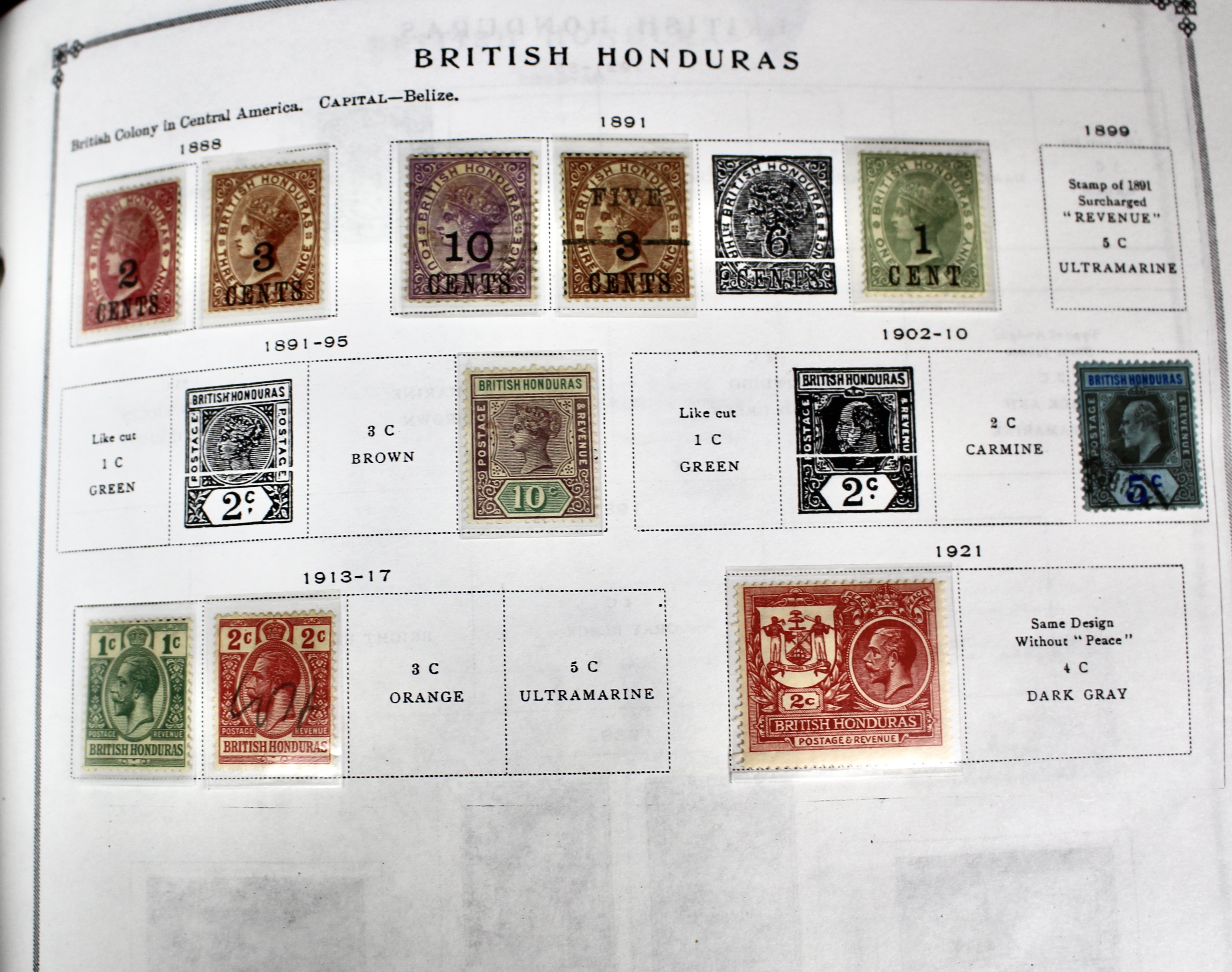 Scott's International Postage Stamp Album 1840-1949, Abyssinia through France