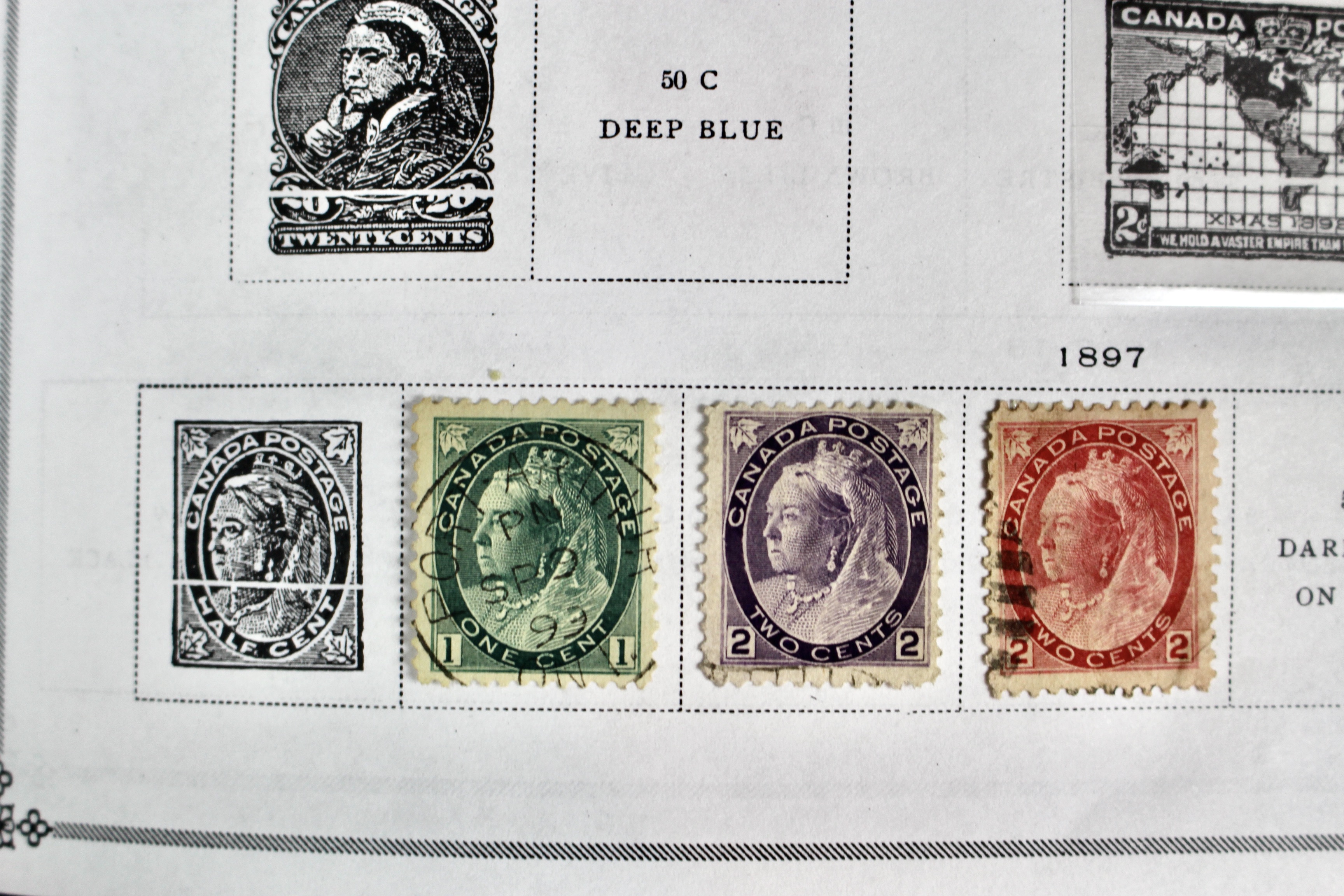 Scott's International Postage Stamp Album 1840-1949, Abyssinia through France