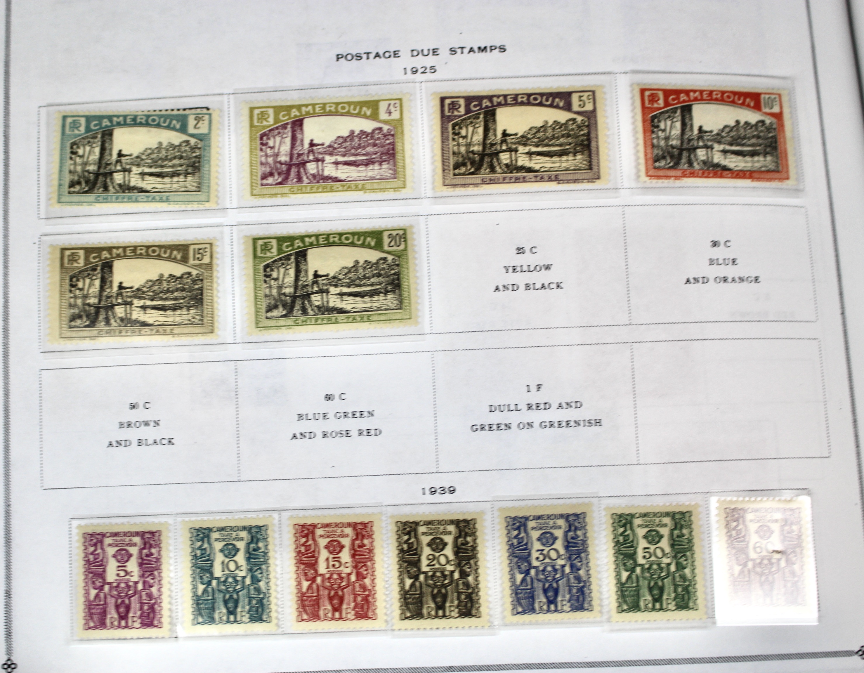 Scott's International Postage Stamp Album 1840-1949, Abyssinia through France