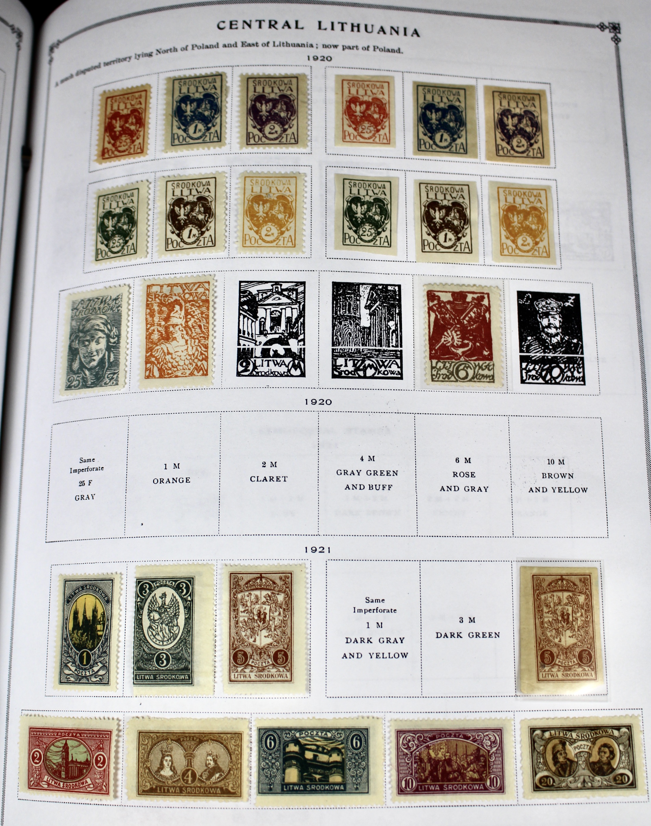 Scott's International Postage Stamp Album 1840-1949, Abyssinia through France