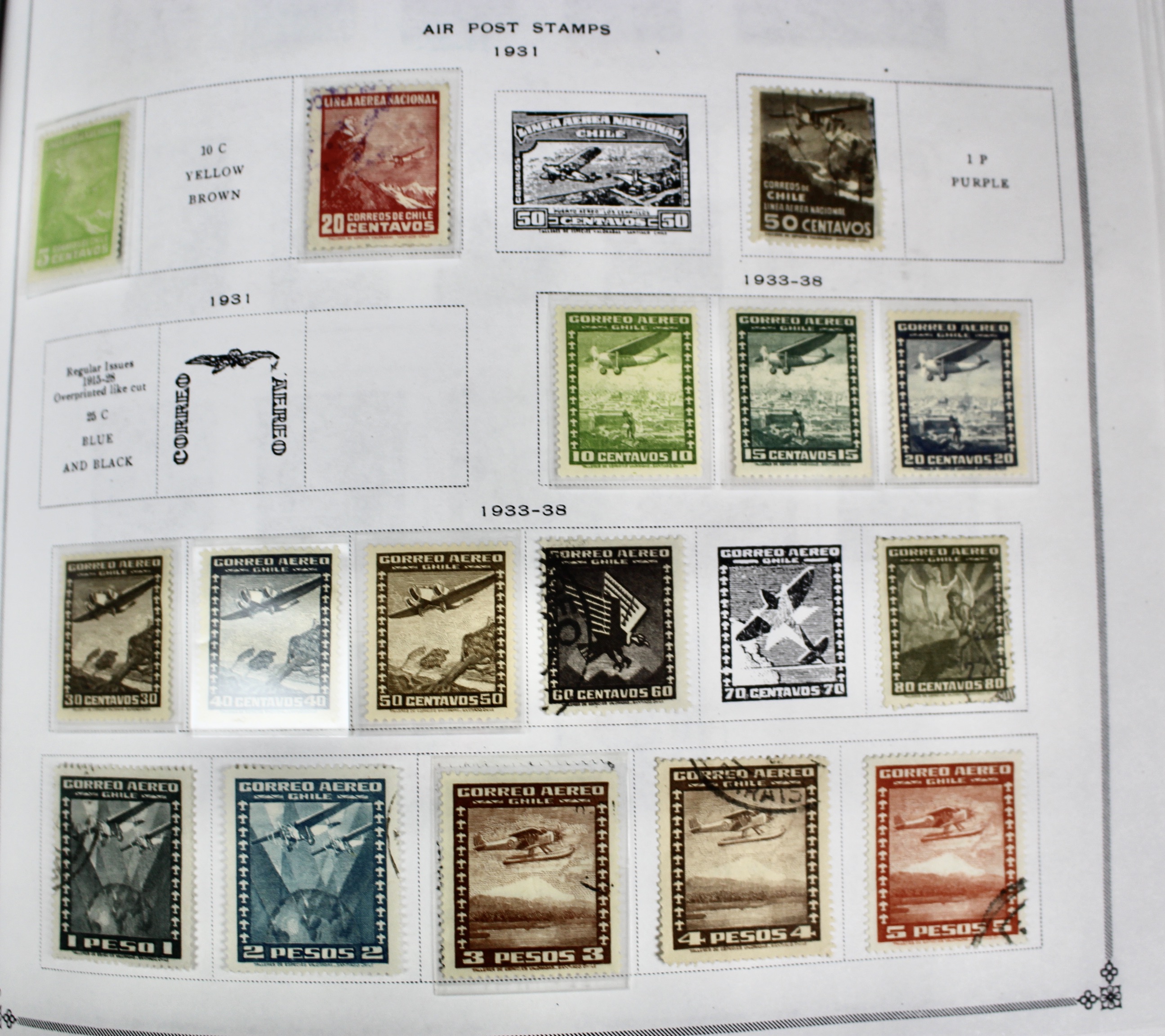 Scott's International Postage Stamp Album 1840-1949, Abyssinia through France