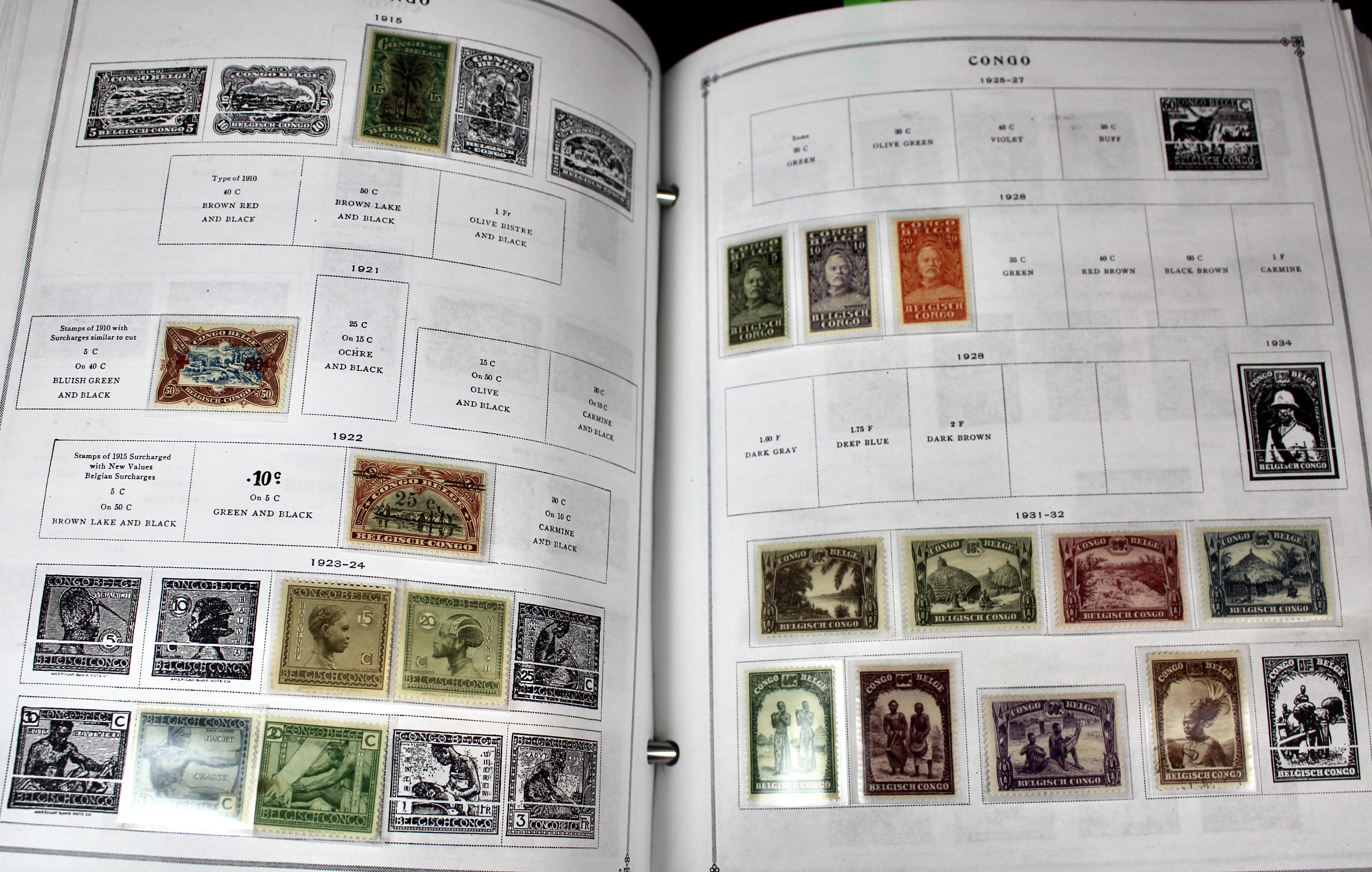 Scott's International Postage Stamp Album 1840-1949, Abyssinia through France