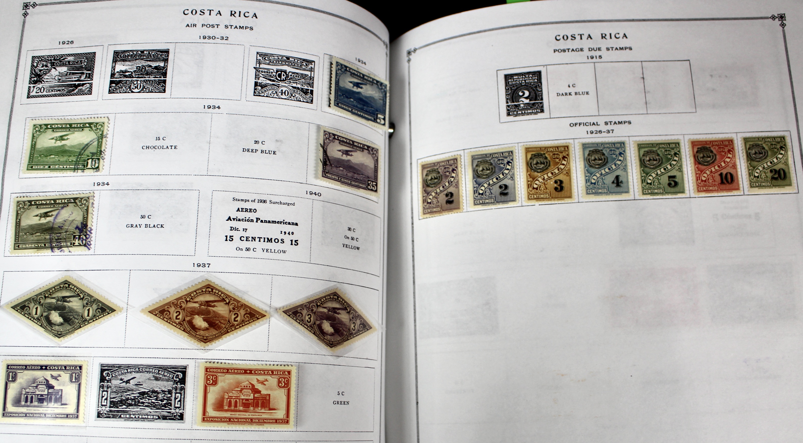 Scott's International Postage Stamp Album 1840-1949, Abyssinia through France