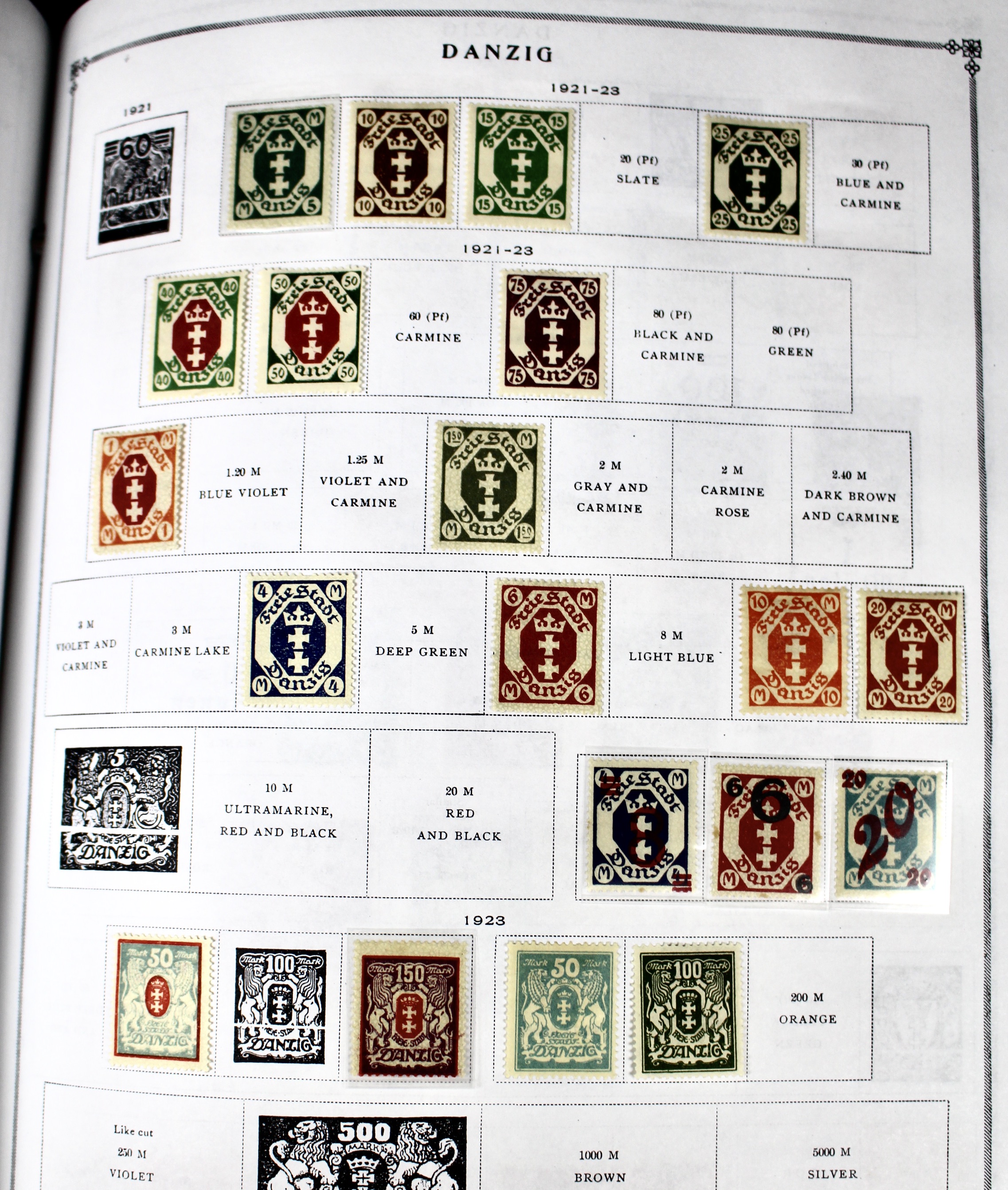 Scott's International Postage Stamp Album 1840-1949, Abyssinia through France