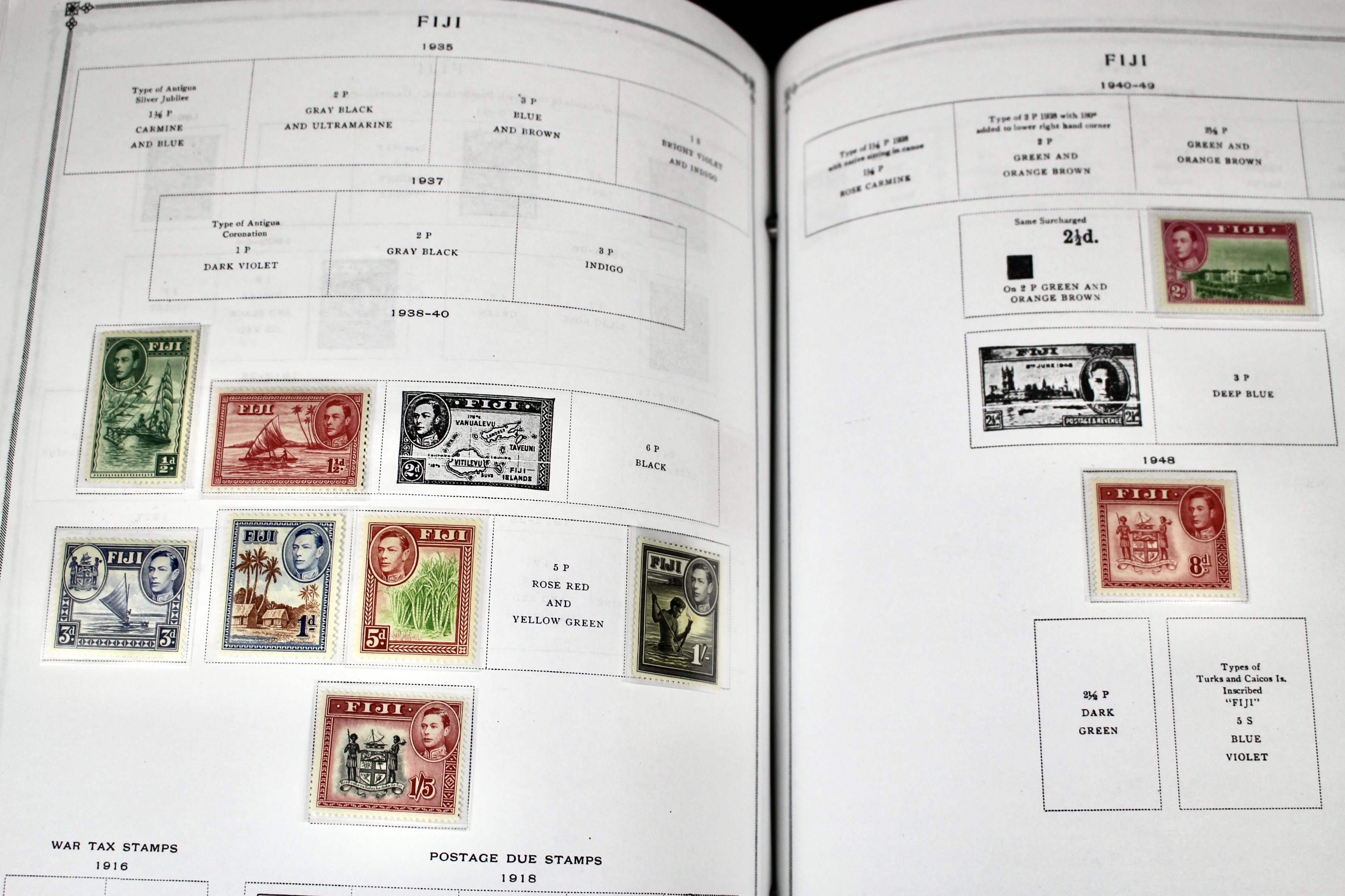 Scott's International Postage Stamp Album 1840-1949, Abyssinia through France