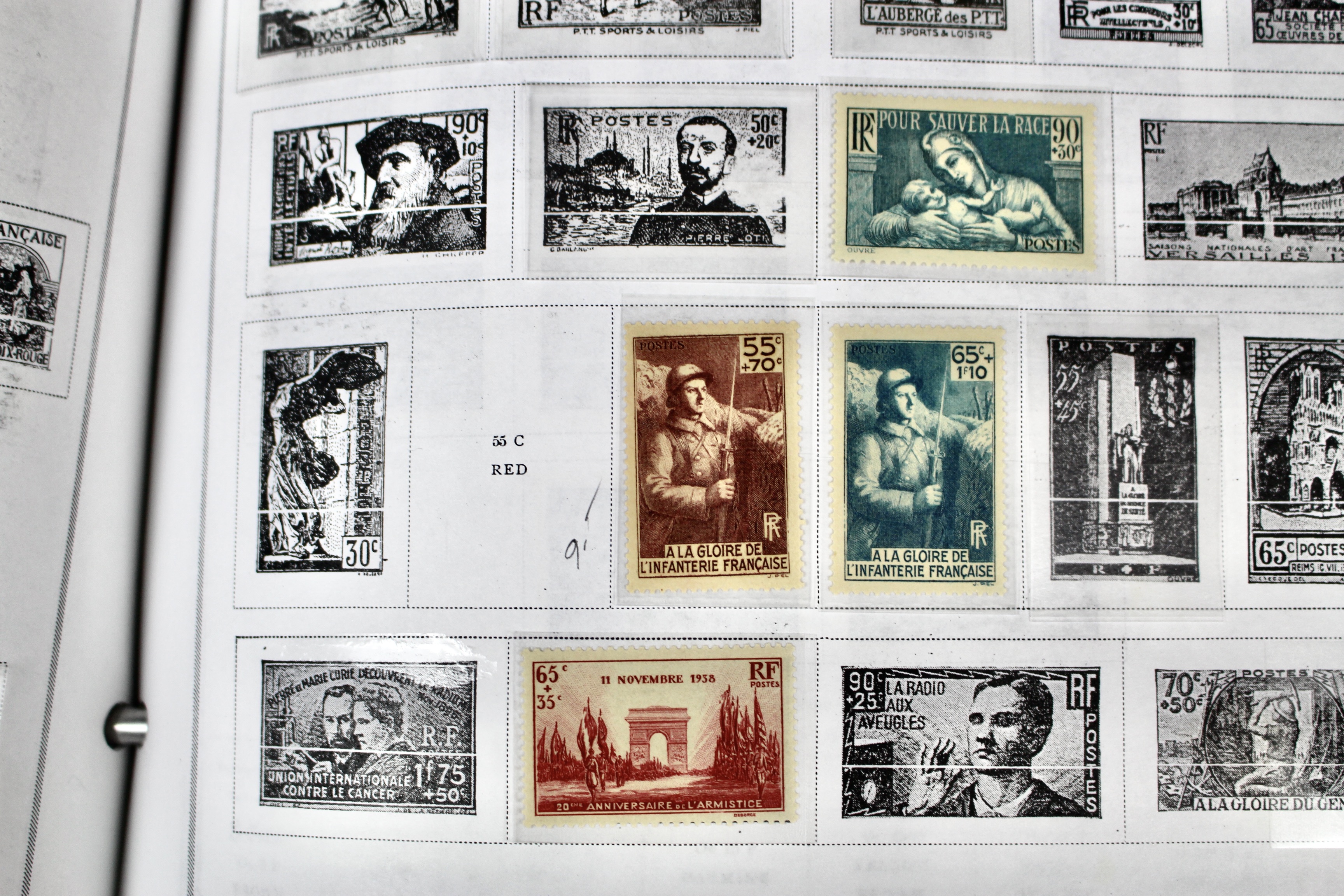 Scott's International Postage Stamp Album 1840-1949, Abyssinia through France