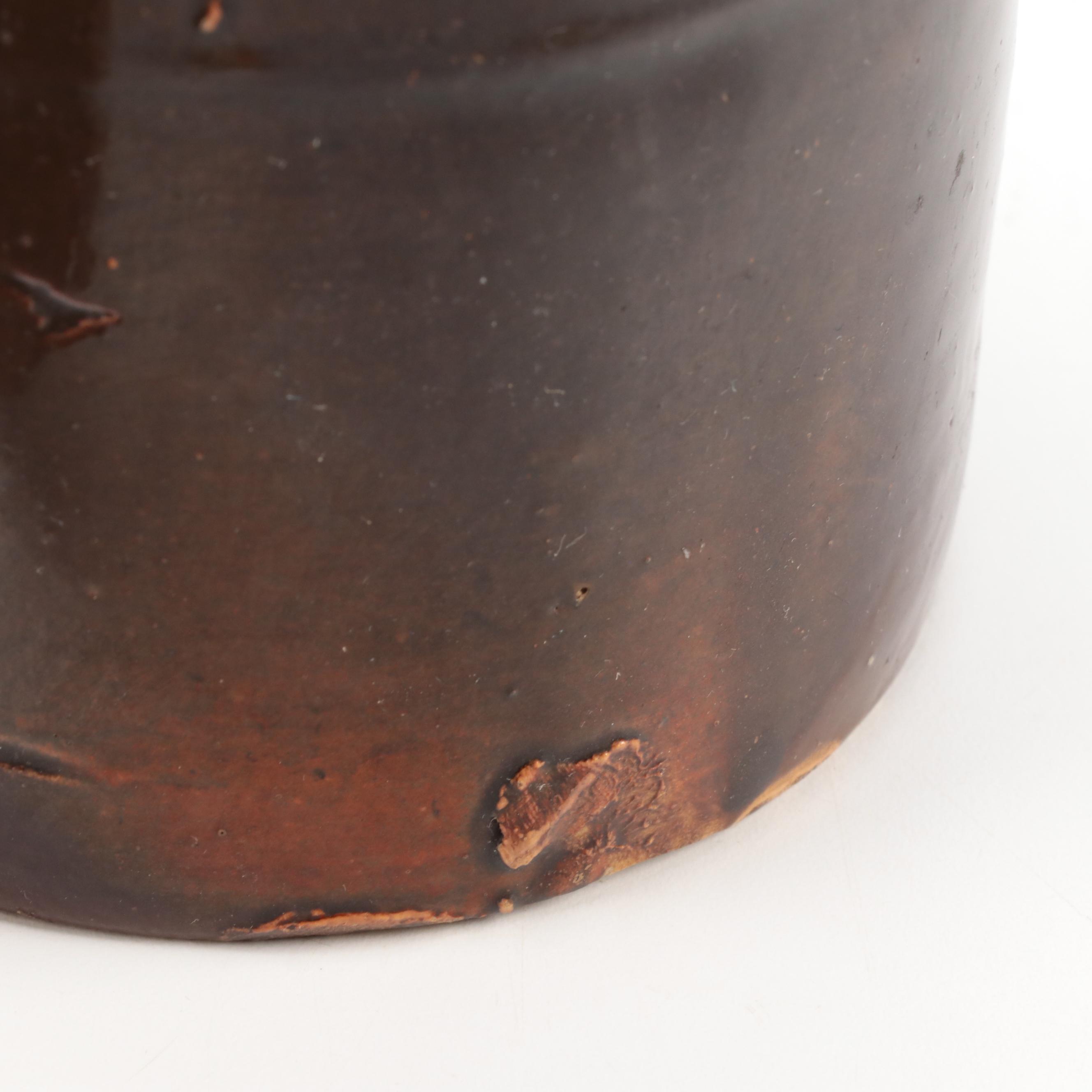Pearson & Co., Weir Pottery Co., and More Brown Salt Glazed Stoneware