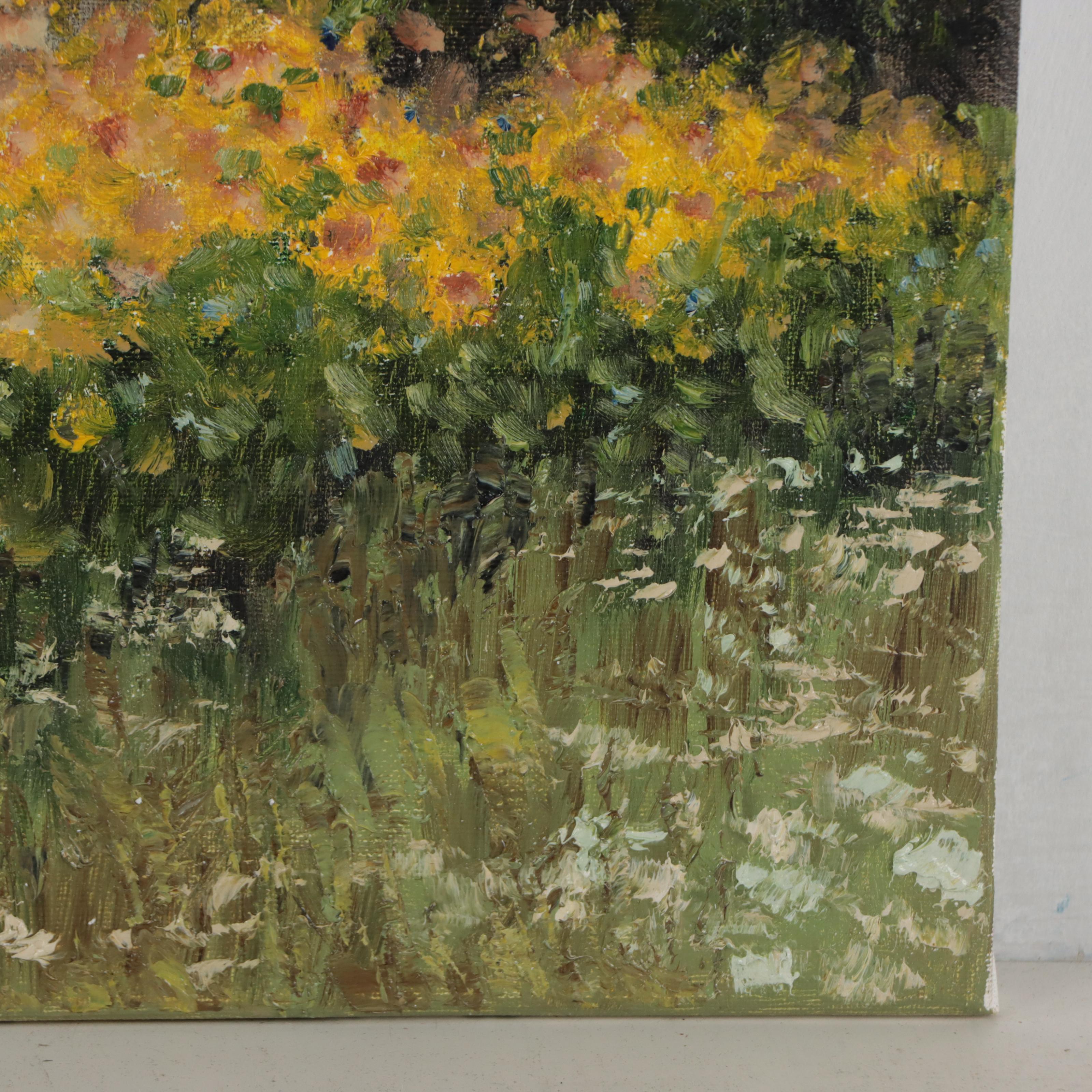 Garncarek Aleksander Oil Painting "Kwitnące," 2023