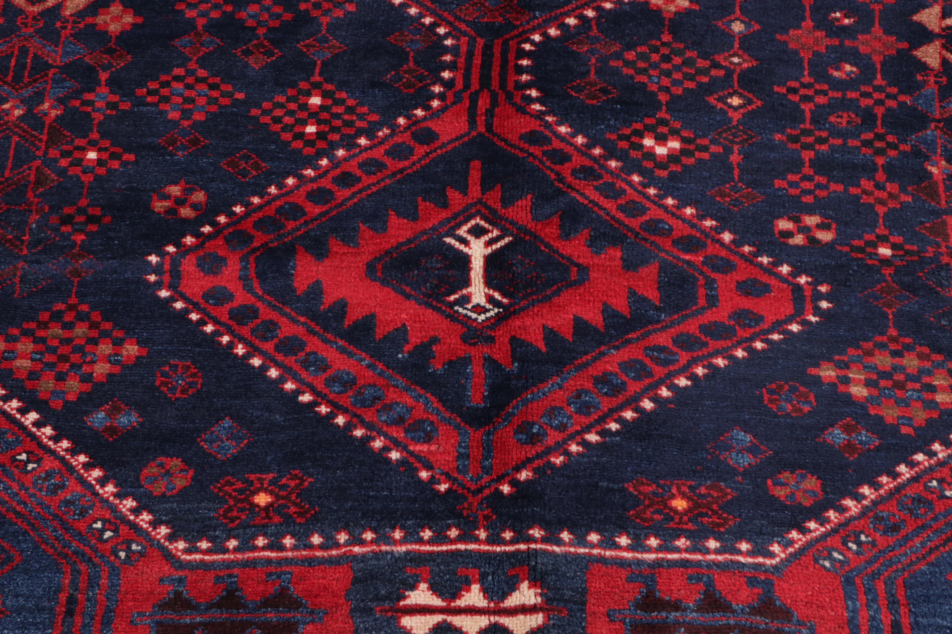 5'7 x 8'2 Hand-Knotted Persian Sirjan Area Rug