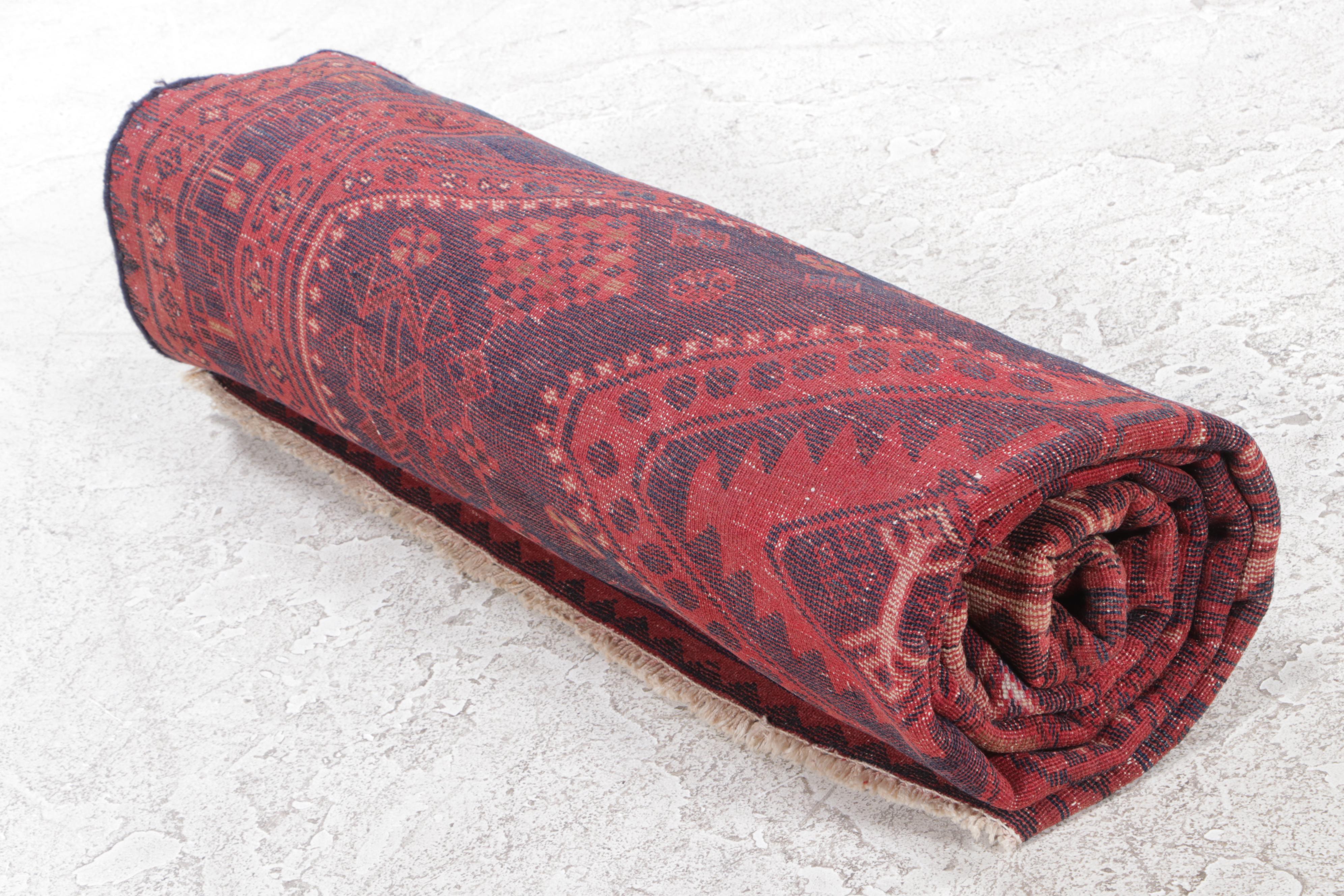 5'7 x 8'2 Hand-Knotted Persian Sirjan Area Rug