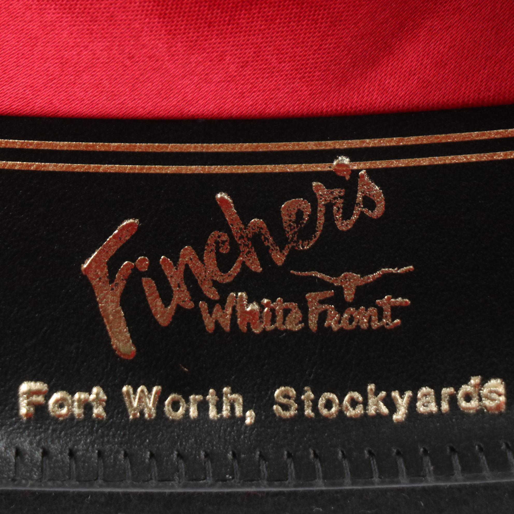 Fincher's 10X Beaver Felt Long Oval Cowboy Hat with Box