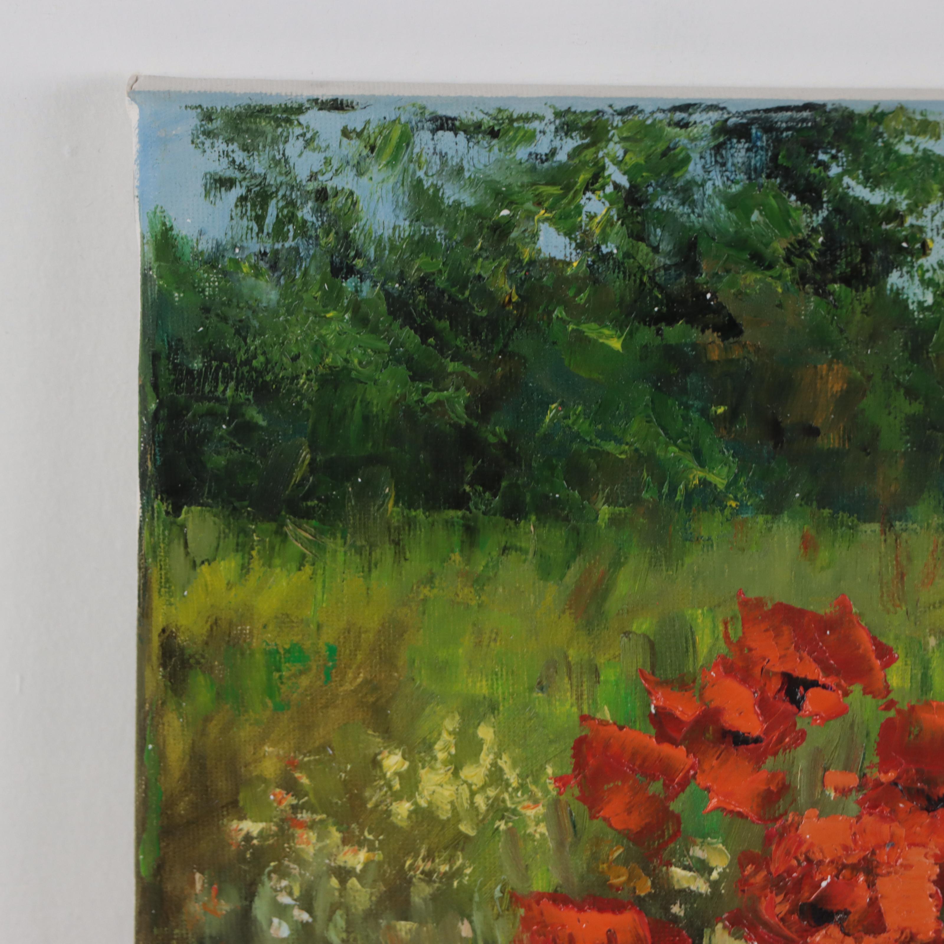 Garncarek Aleksander Oil Painting "Maki," 2023