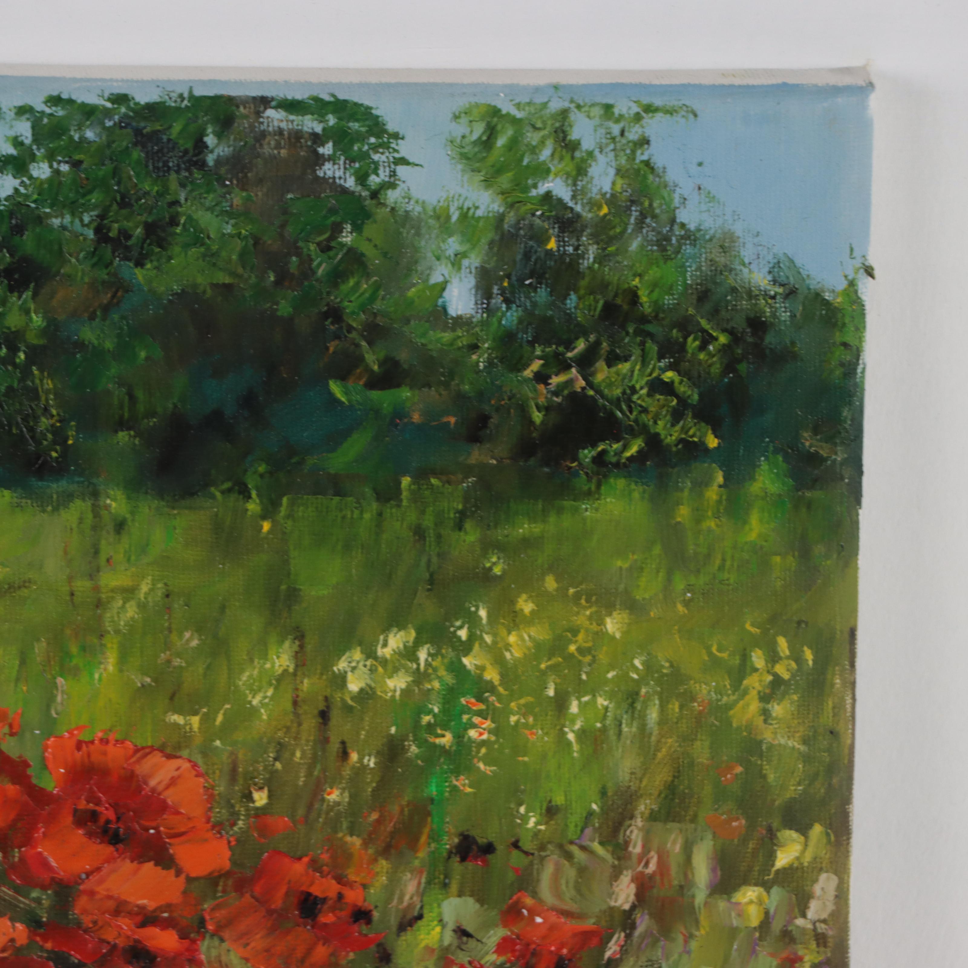 Garncarek Aleksander Oil Painting "Maki," 2023