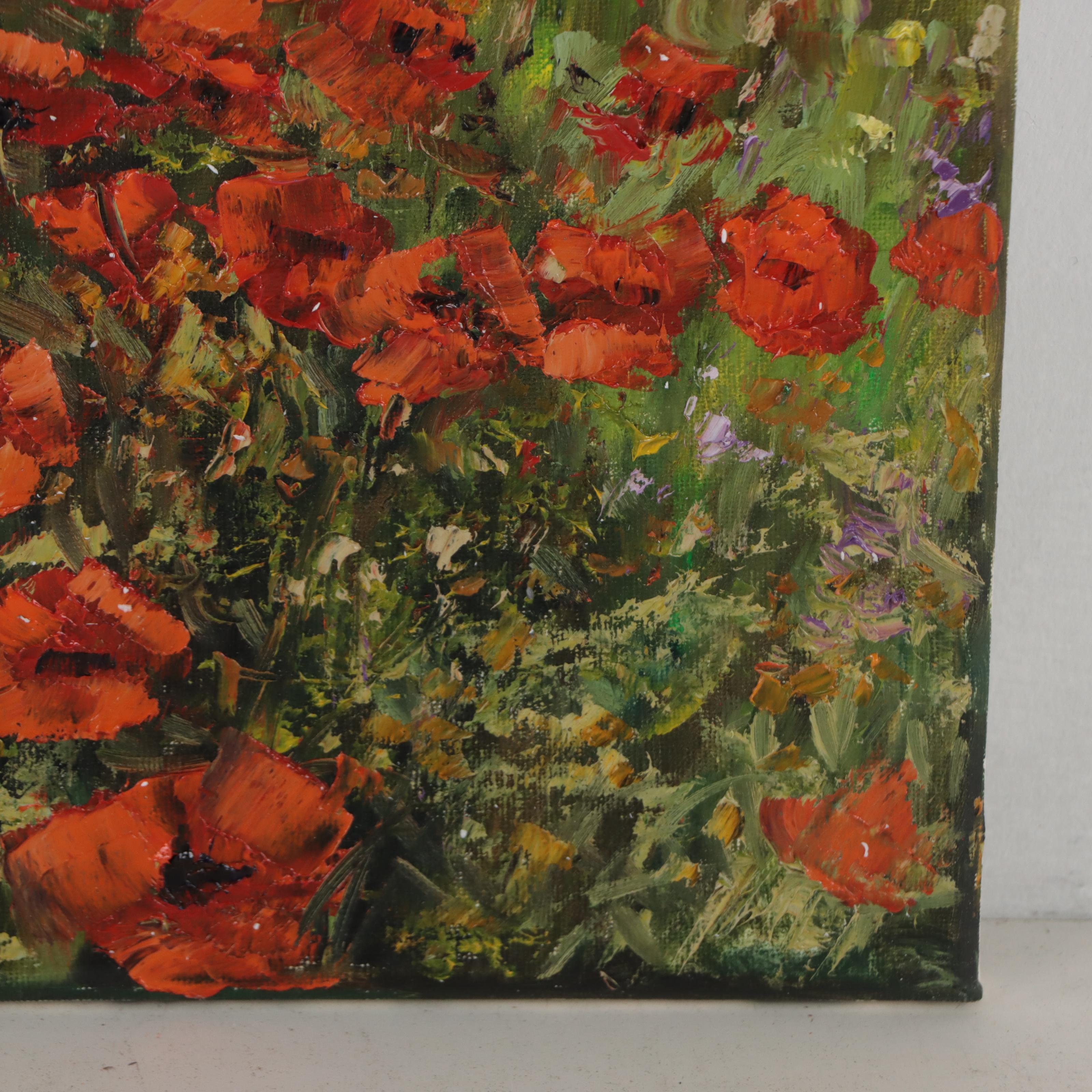 Garncarek Aleksander Oil Painting "Maki," 2023