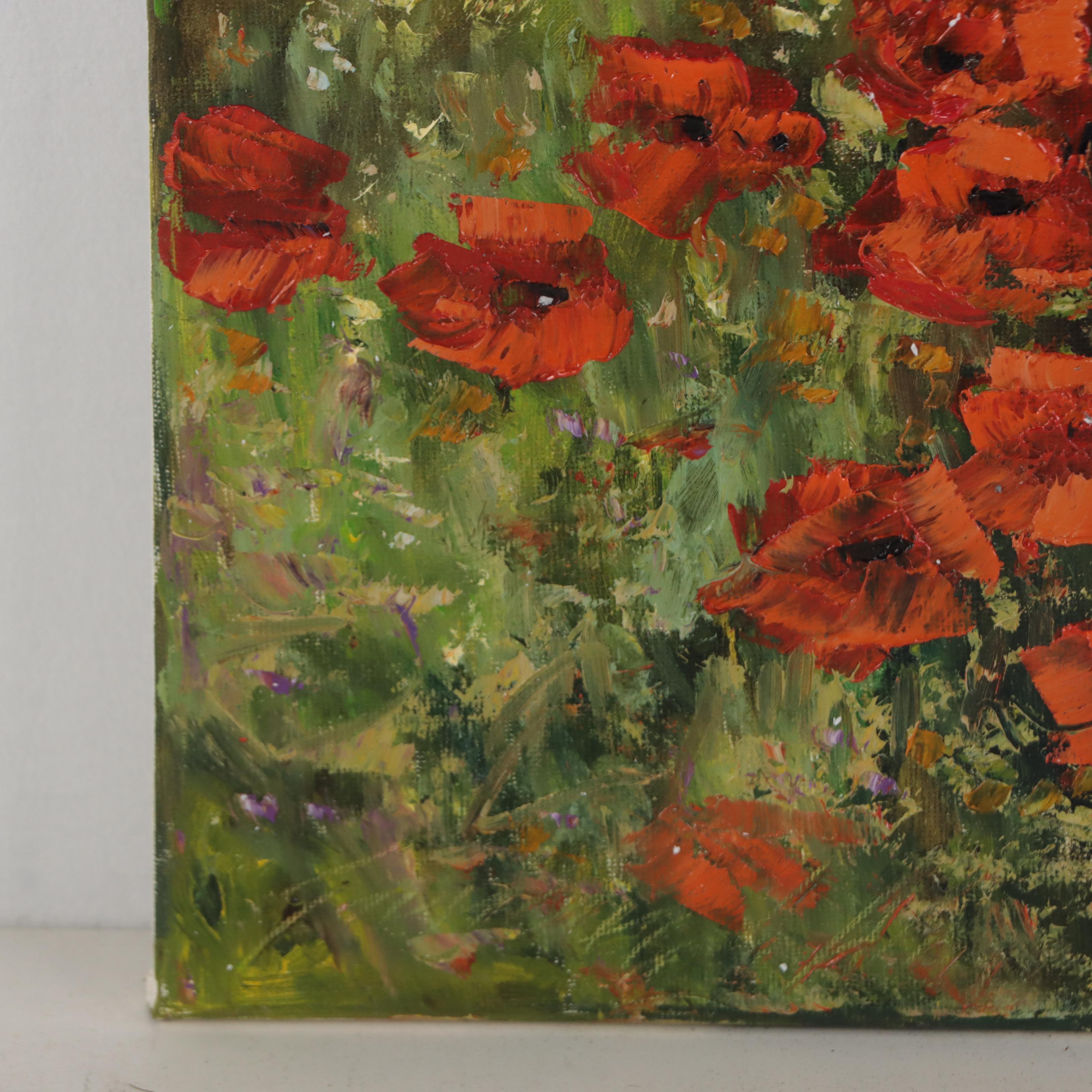 Garncarek Aleksander Oil Painting "Maki," 2023