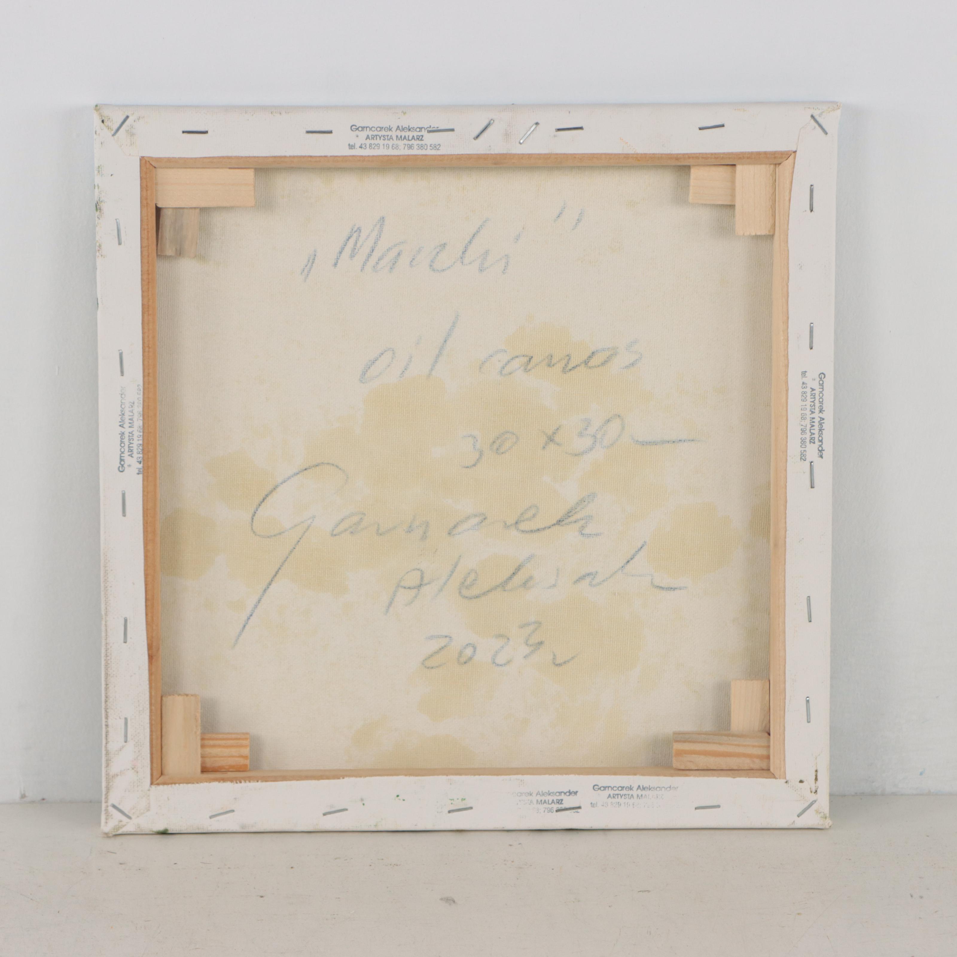 Garncarek Aleksander Oil Painting "Maki," 2023