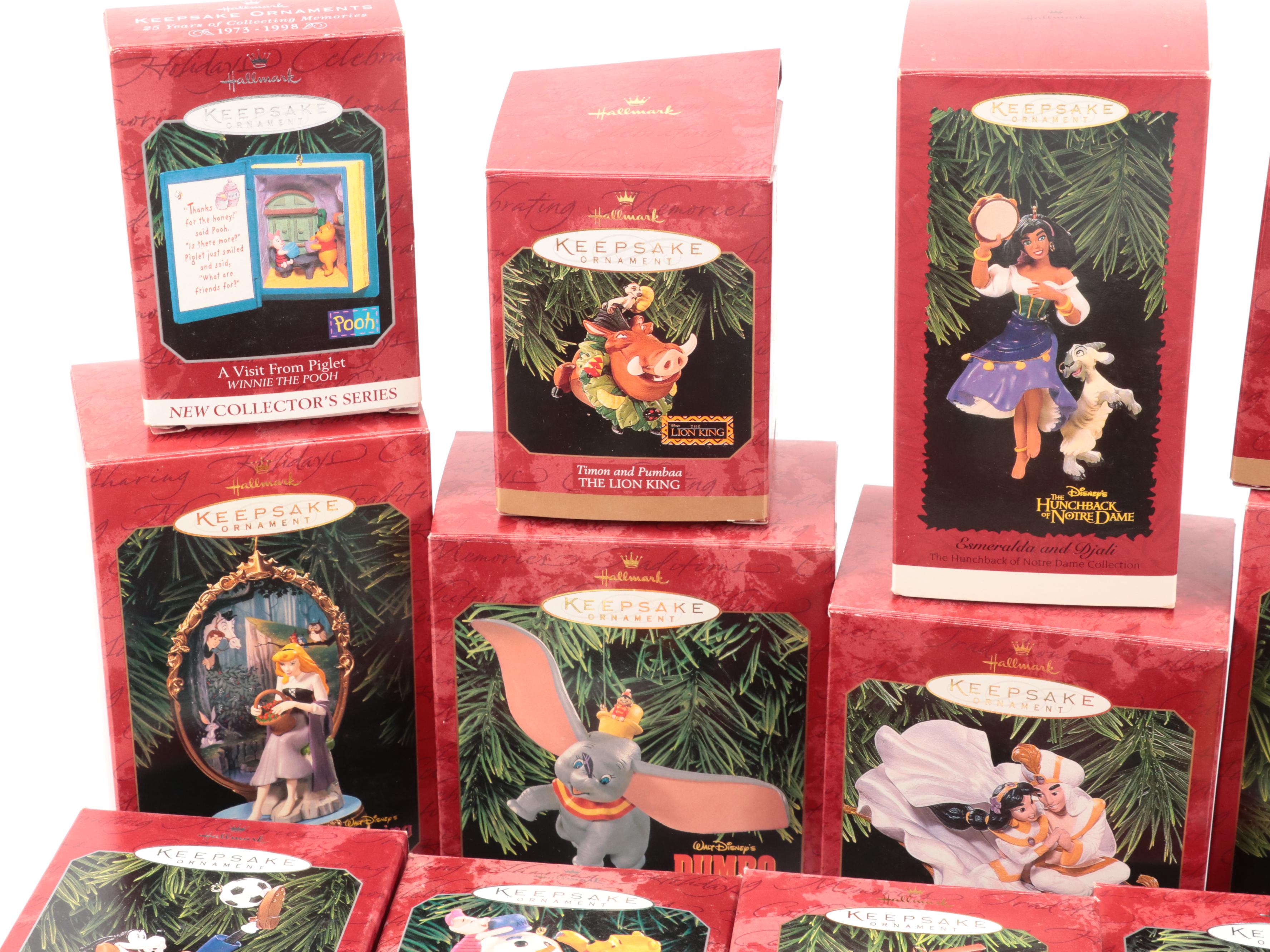 Hallmark Keepsake Disney Character Ornaments