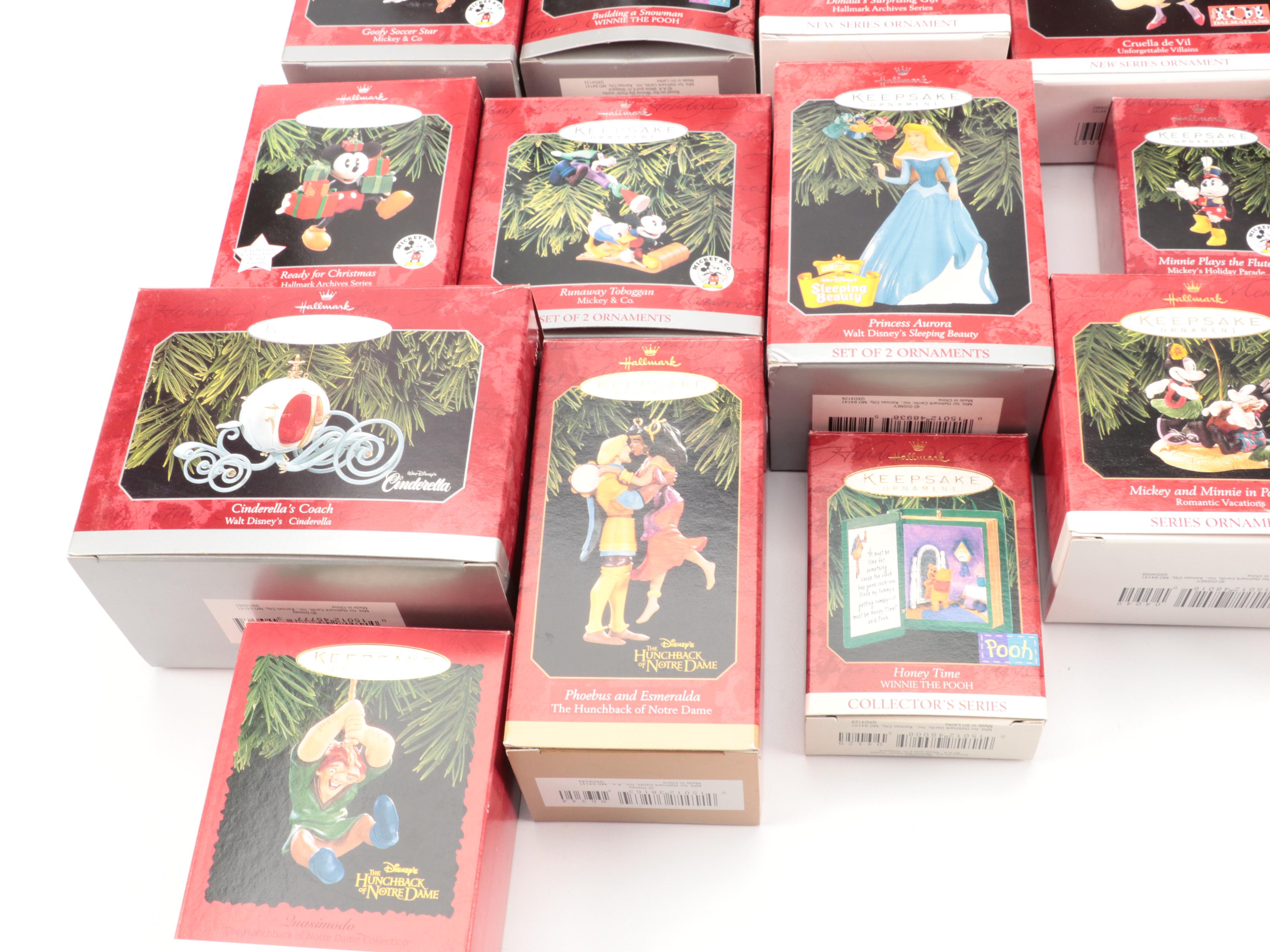 Hallmark Keepsake Disney Character Ornaments